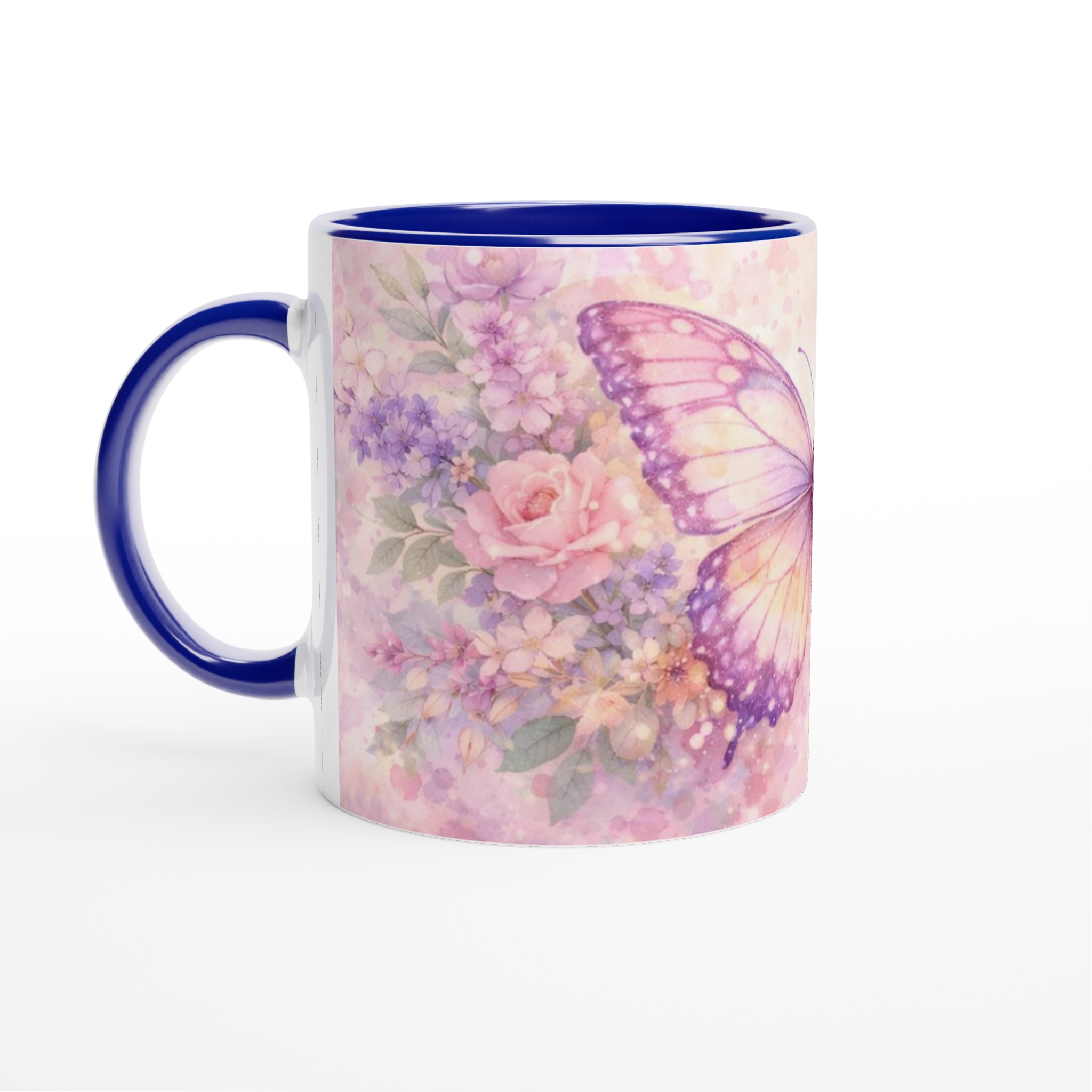 Elegant 11oz Ceramic Mug with Soft Pastel Butterfly & Floral Design 2 1595b1fd-98d6-4c5c-9d87-53487d9150c2