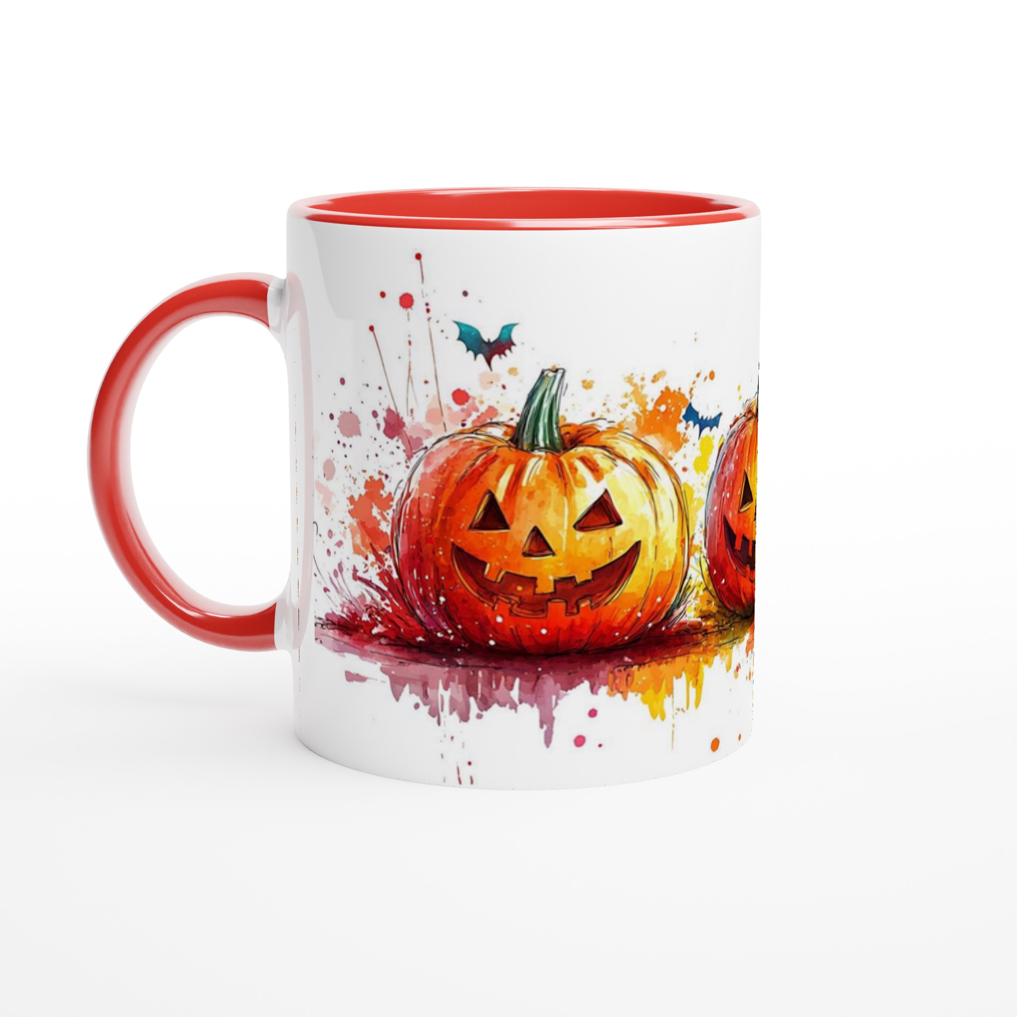 Hallå där, Pumpa! Akvarell-inspirerad 11 oz keramisk mugg – Välj din färg! 5 15d9f702-4799-4e32-8f71-5dd5b5f56e1b