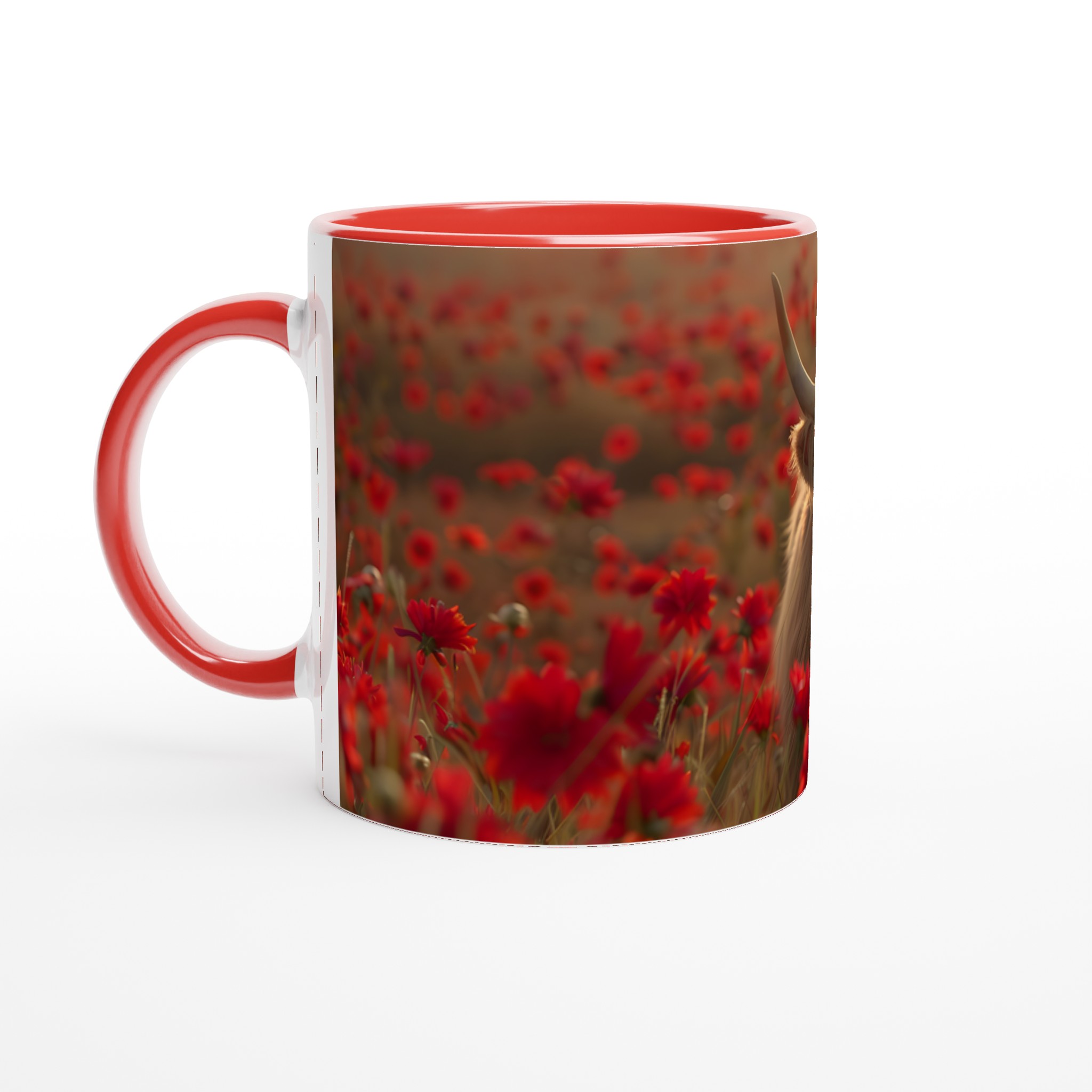 Highland Ko ”Moomoo” Keramisk Mugg – Bedårande Design & Valfri Färg! 5 1658d443-d8d2-4e3f-a479-a2c2856431fc