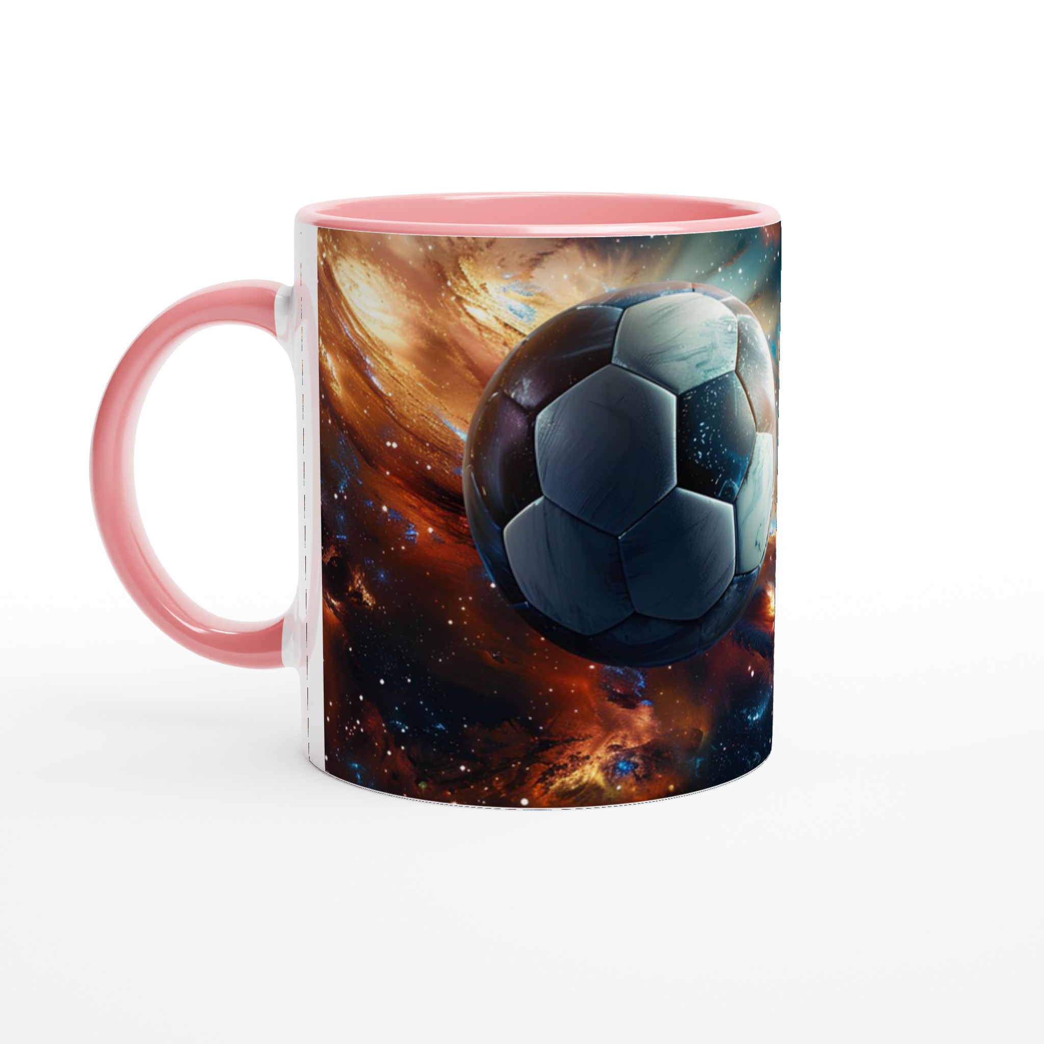 Kosmisk Fotbollsmugg - 11oz Keramikmugg för Stjärnfyllda Stunder 6 16abfac9-3c98-478f-b815-81587b932b9f