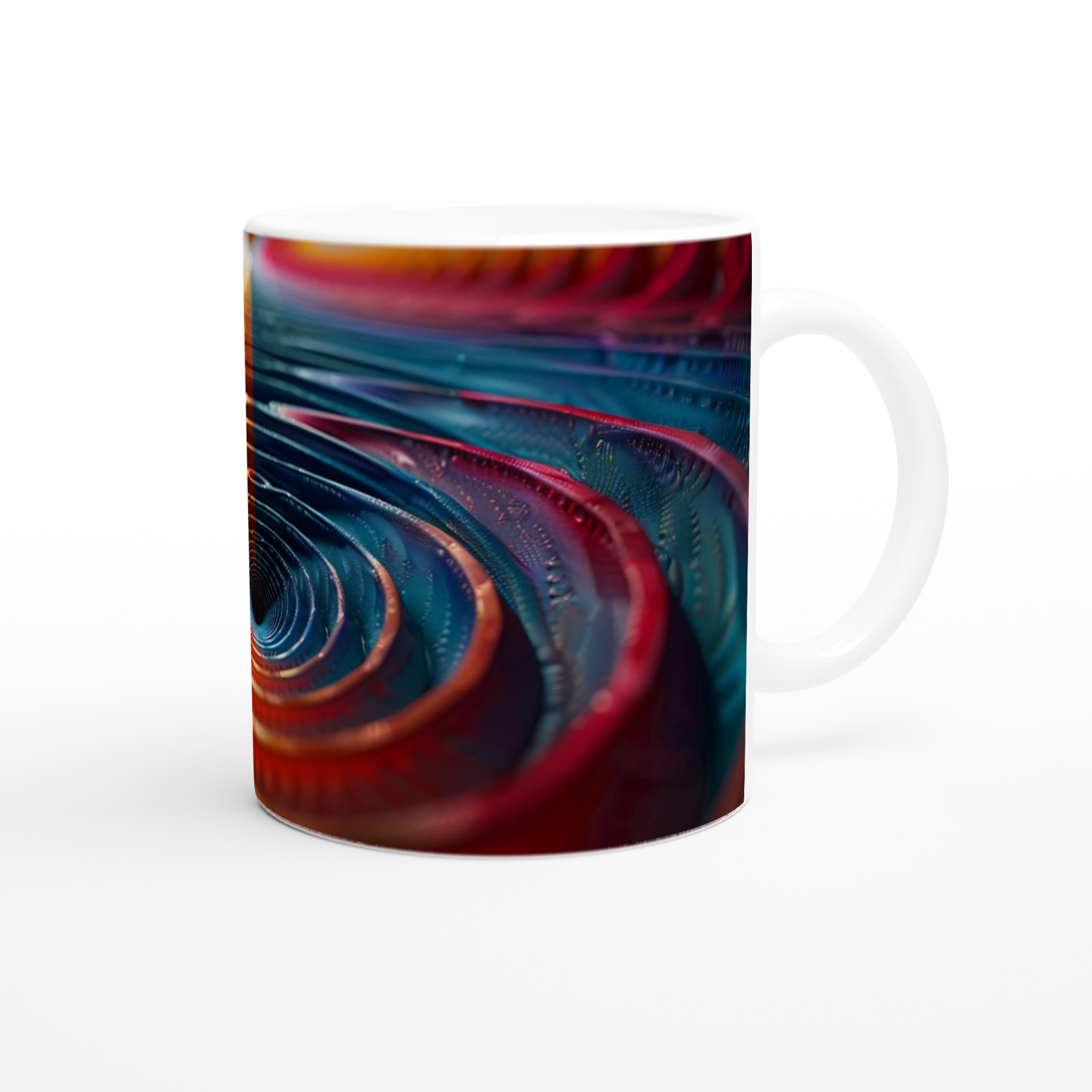 Abstrakt Spiral Keramikmugg - Livfull Design i Ditt Val av 7 Färgstarka Nyanser 9 171859b2-10e6-4c80-bcfb-a48f0bcdb7fe