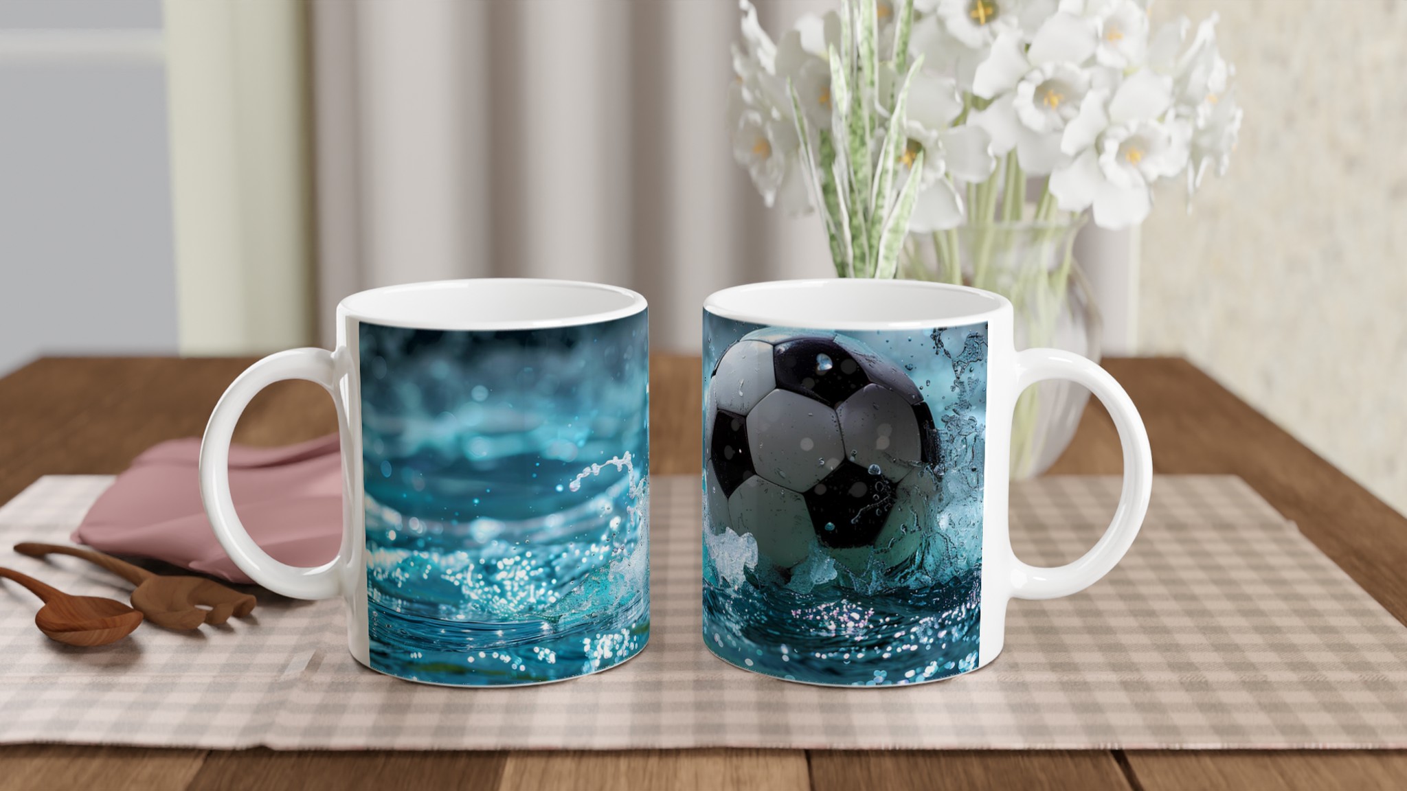 Mugg med fotbollstryck i vatten – Perfekt för sportfantasten, 11oz keramik i flera färger 10 1724948a-e5bb-49c8-917d-03b4adbd853e