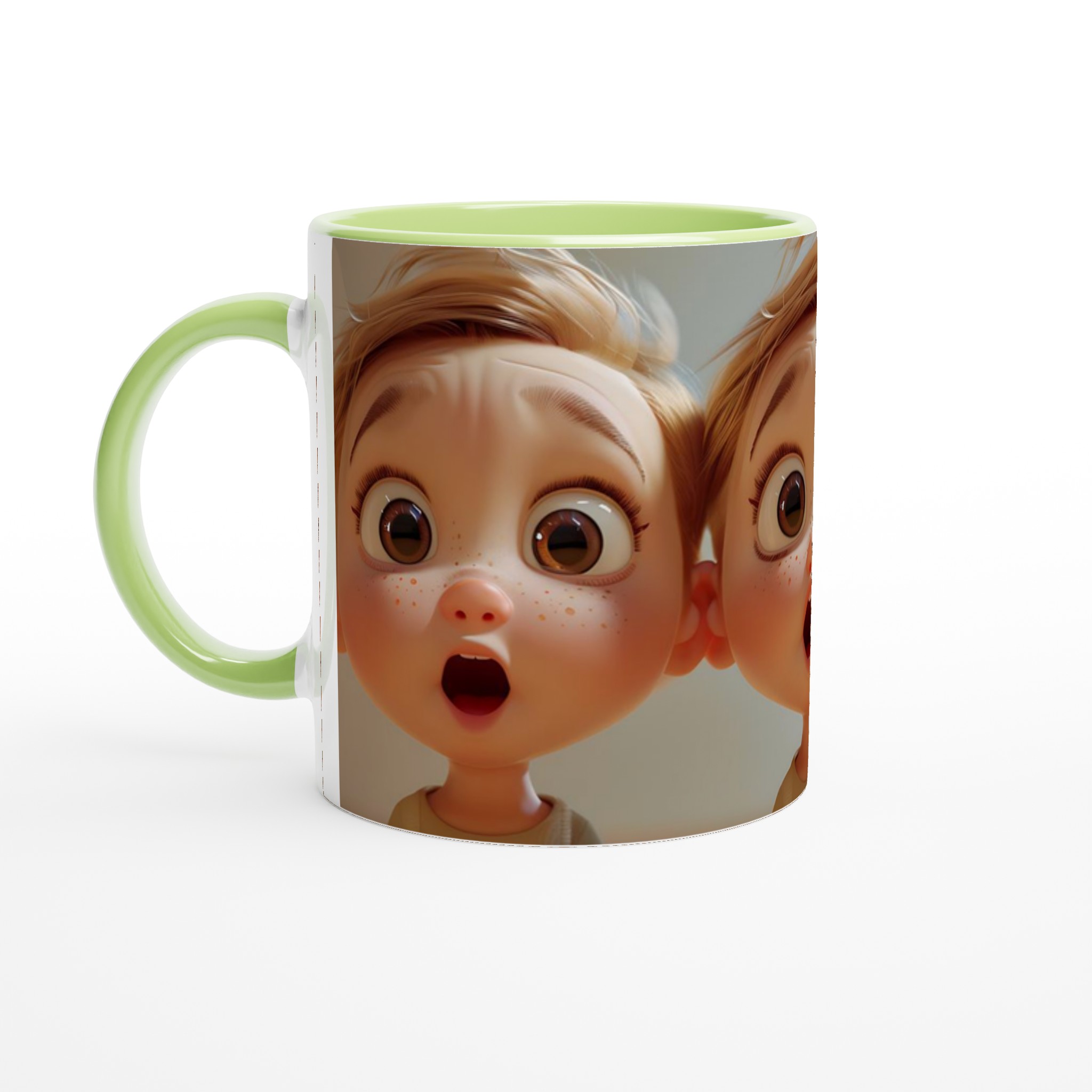 Förbluffande Ansikten 11oz Keramisk Mugg – uttrycksfull design för varje klunk 7 17386a29-21e5-480a-bf1b-16cbb987ca4c