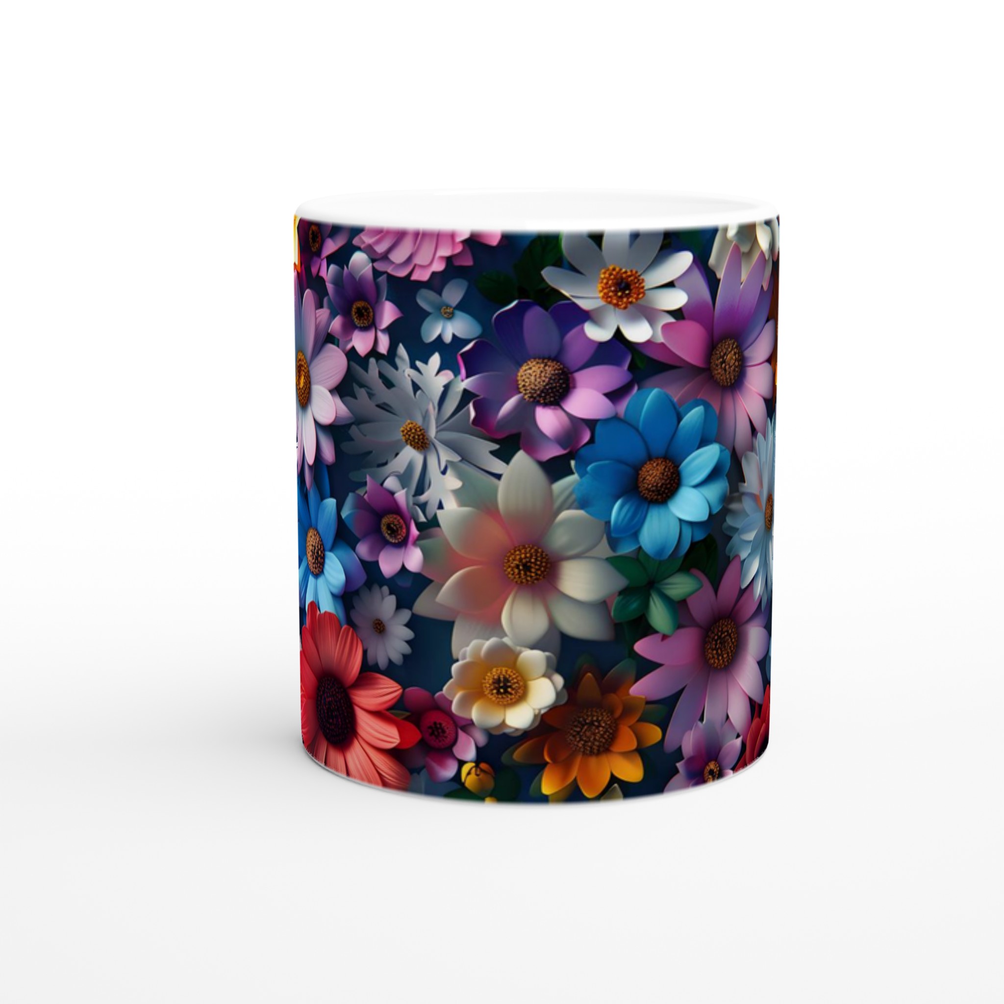 Blommande Färgexplosion Keramikmugg – Din 11oz Favorit i Flera Nyanser för Livfulla Stunder 8 1759a4b8-9b6b-491d-a3ab-dc93781c08d3