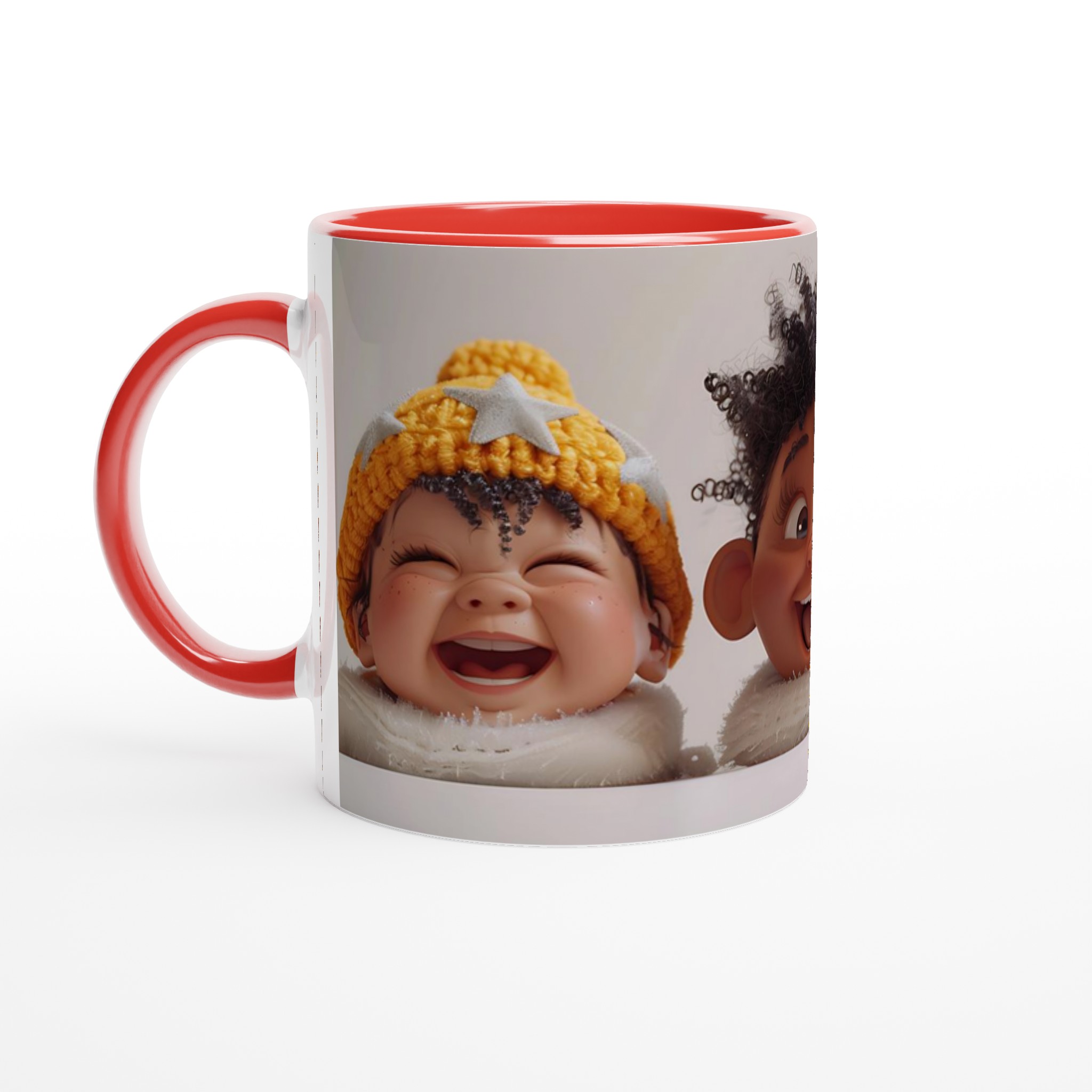 Glada Bebisar Keramisk Mugg – Personlig design i 7 livfulla färger 5 176f0ec5-b564-4f23-b964-474dfcb1d340