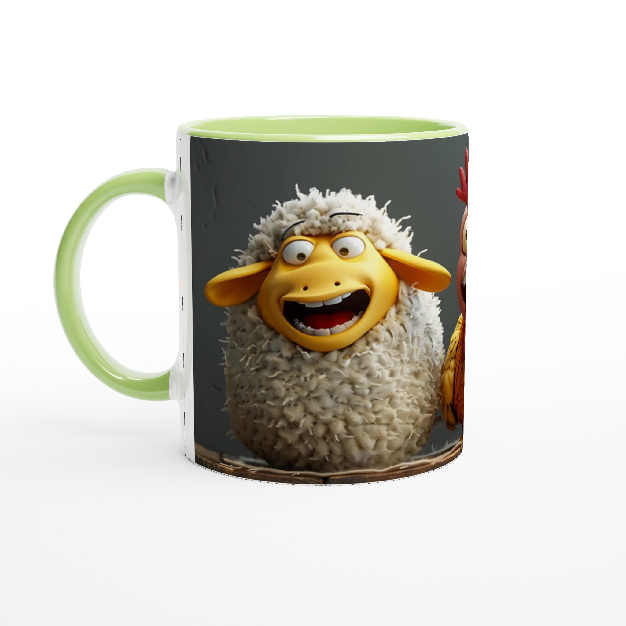 Humoristiska Bondgårdsdjur Mugg – 11oz Keramikmugg i ditt val av 7 Livfulla Färger 7 17995e95-9b3f-4ac4-a4b2-2dc732ba1c3e
