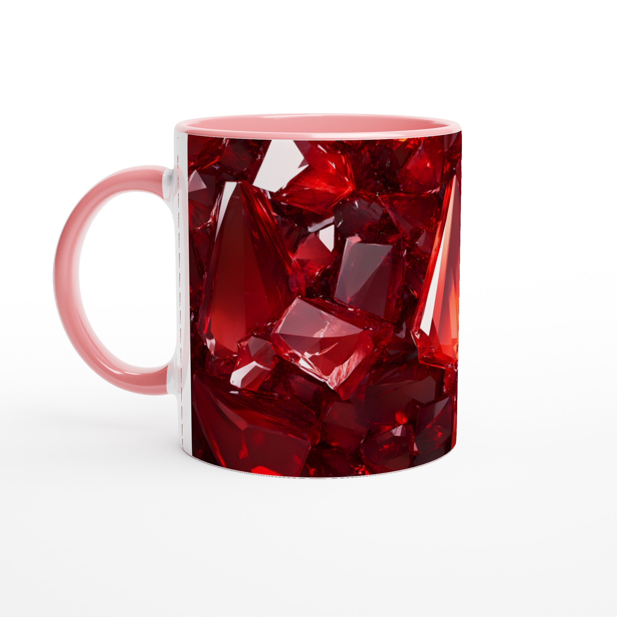 Rubinröd Glamour: 11oz Keramisk Mugg – Lysande Design i Ditt Val av Färg 6 18d9534e-1bac-4f15-aae8-aa3d98ca698a
