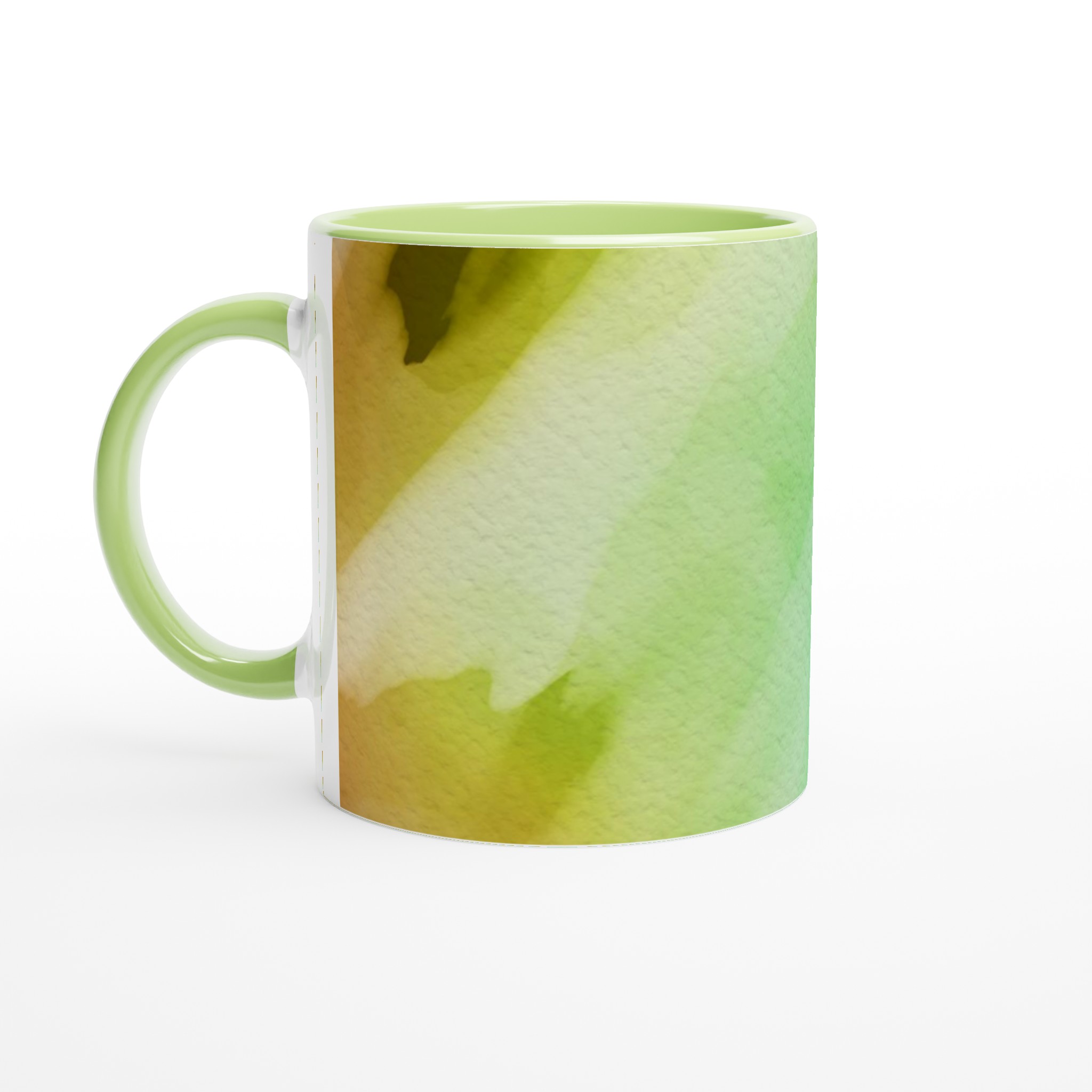 Vit 11oz keramisk mugg med mjuka akvarelltoner – välj din favoritfärg för en personlig touch 7 19291c45-ea60-42a5-9749-a24790c32d0e
