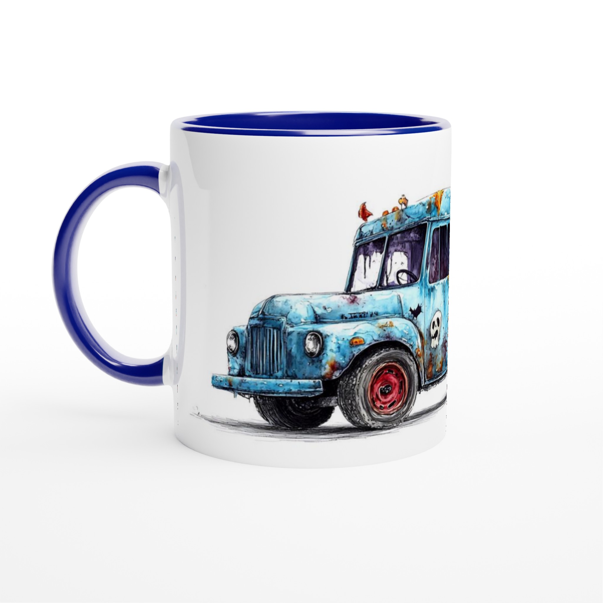 Spooky Treats Ice Cream Truck Mugg – Skrämmande charmig keramikmugg i 7 färger 2 1975439d-20bc-4990-b347-68ba0cc3894b