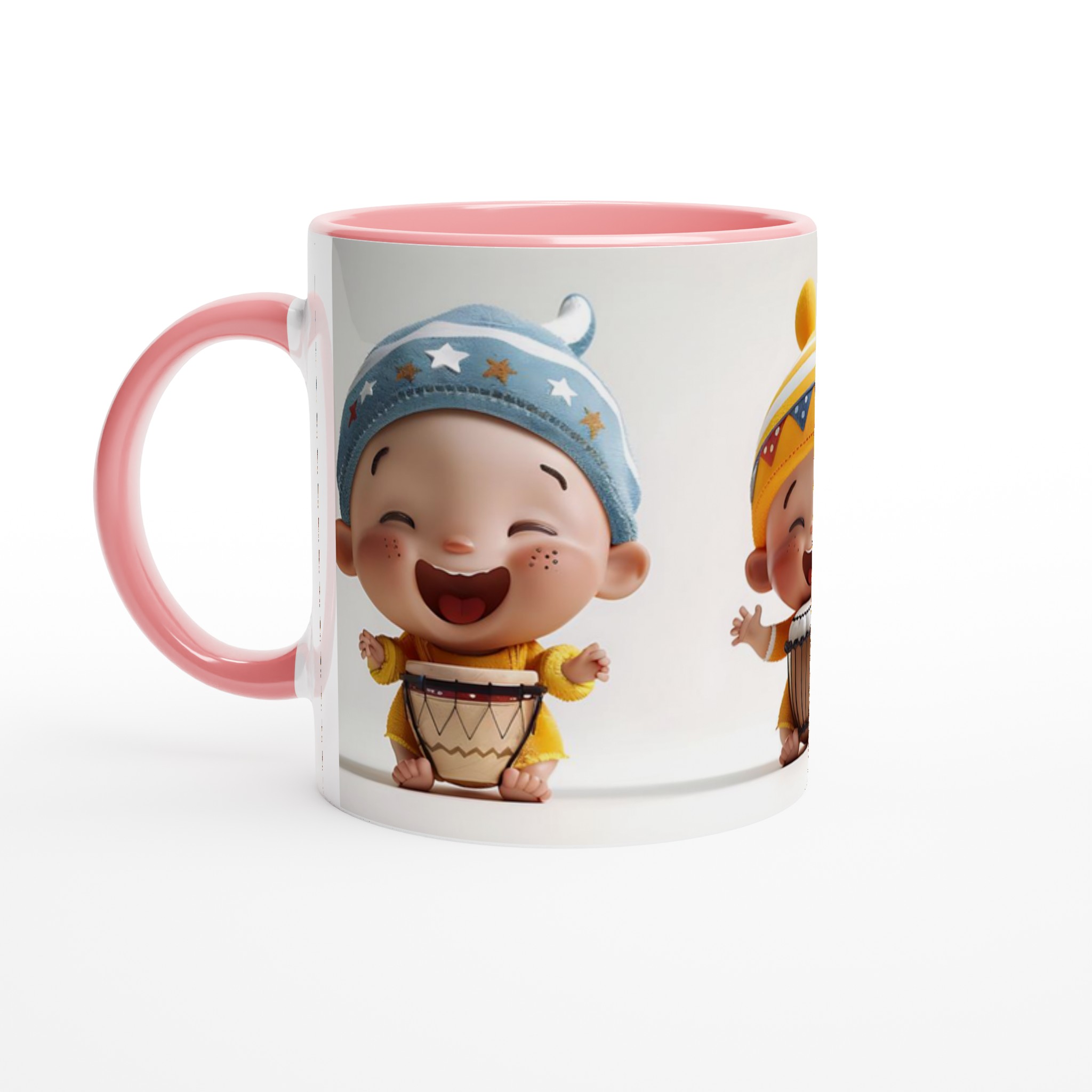Glädjefyllda Babytrummisar – 11oz Keramikmugg i ditt val av sju lekfulla färger 6 19de7541-62e3-4649-bcbb-cb02f8bed30c