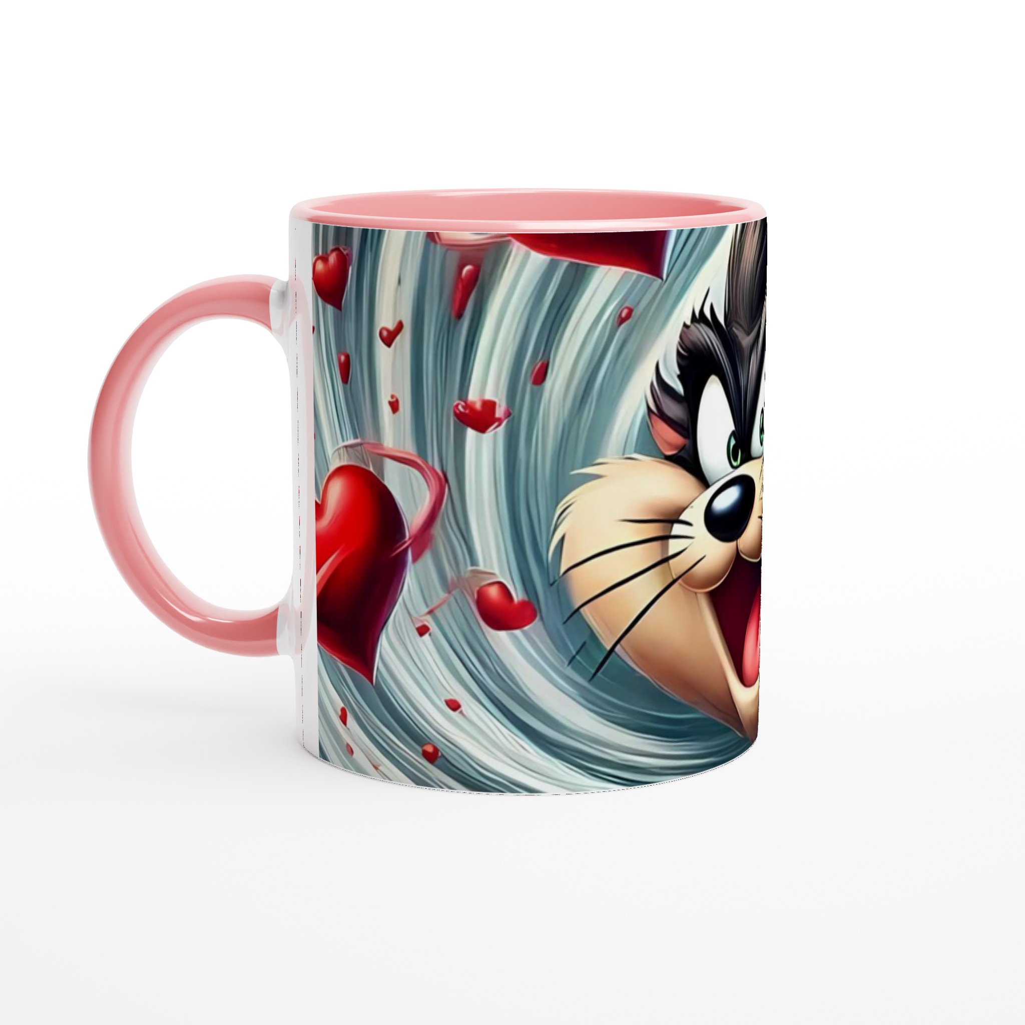 Vit 11oz keramisk mugg med lekfull Looney Tunes-inspirerad design i flera färger 6 1a7ee325-6273-488a-817e-31ff0068fe1f