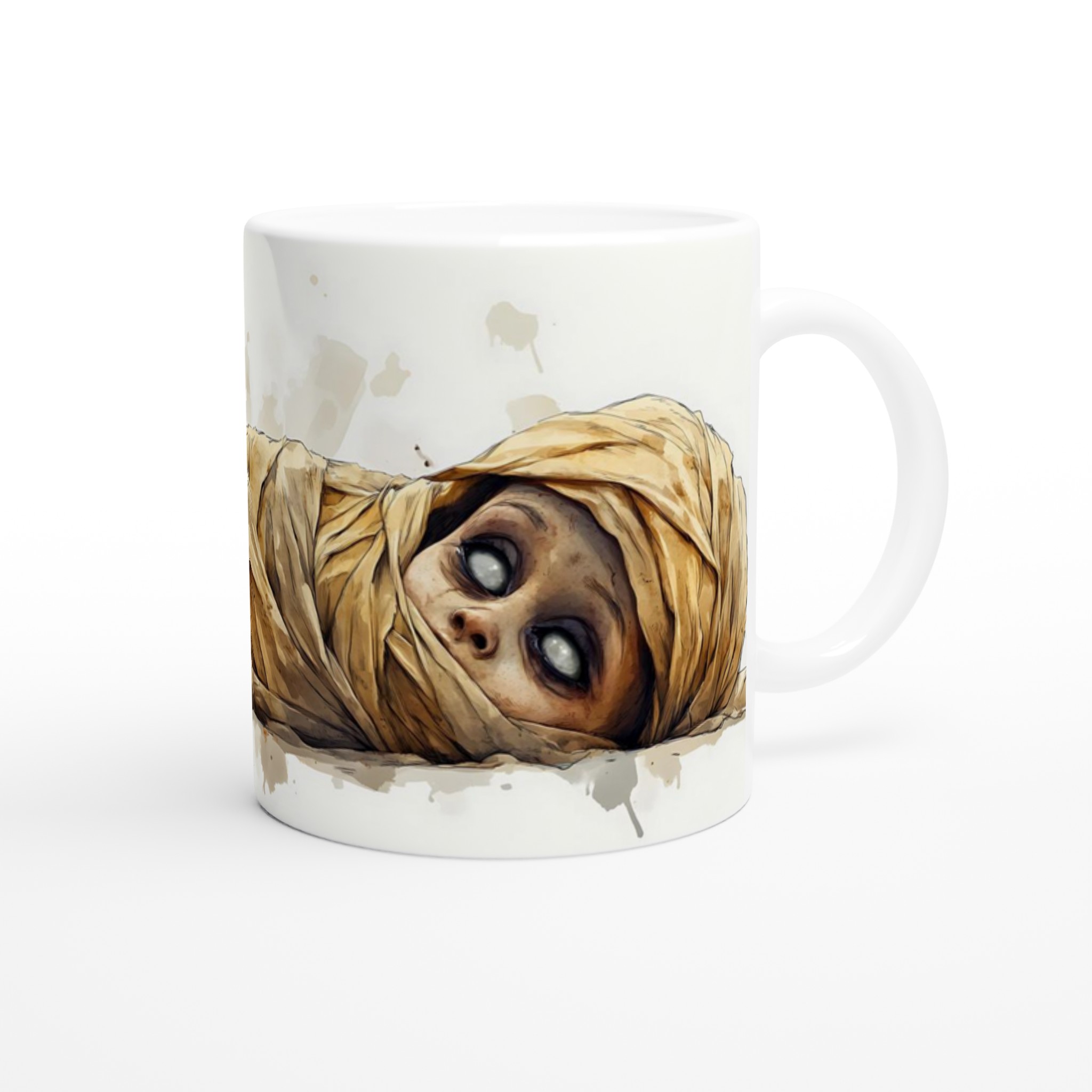 Mummy Baby Mugg – Unik Konstdesign på 11oz Keramikmugg, Välj din färg 9 1ab704d4-bfca-4976-adee-d714283ae75c