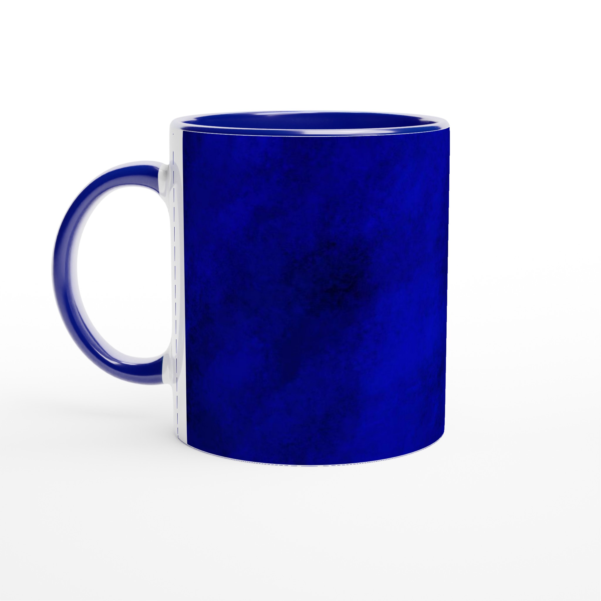 Vit 11oz Keramisk Mugg med Djupt Blå Stil – Välj Din Färgvariant 2 1b05cd1b-d371-4e50-84aa-f4b9c31add10