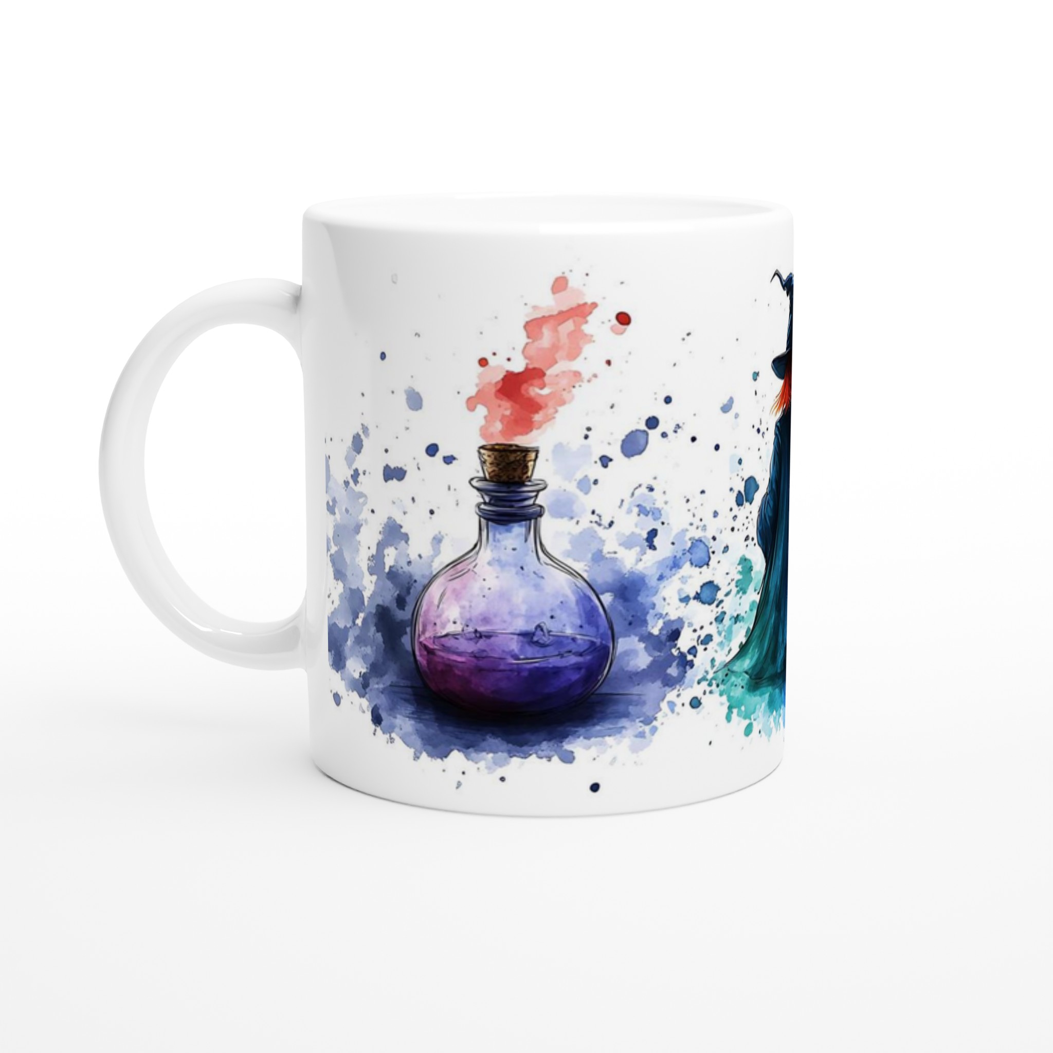 Magical Elixir Vit Keramisk Mugg - Drick dina trollformler från en 11oz personlig kaffekopp 1 1b0a296c-4fb3-4948-96c5-1057a46456ba