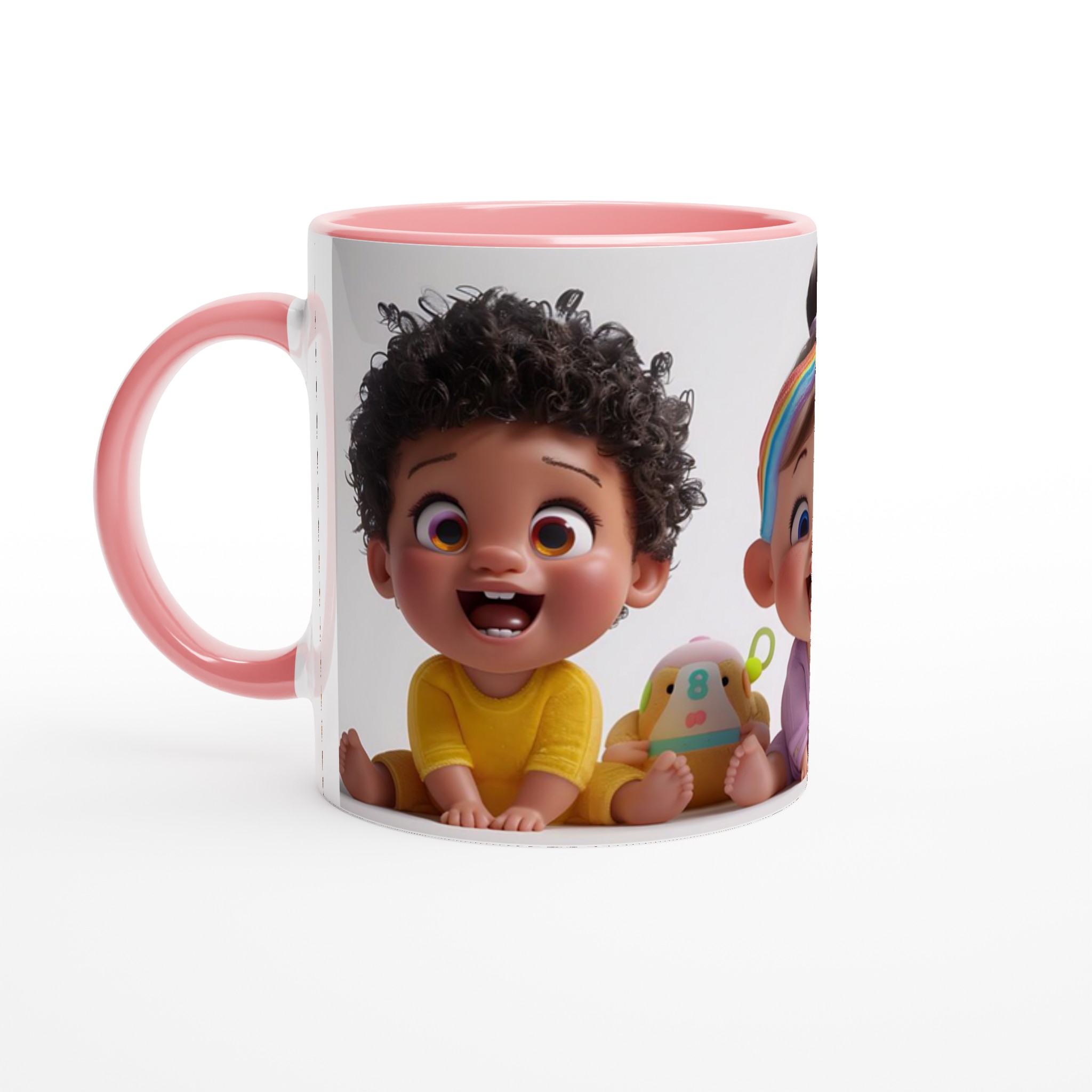Söta Babyvänner 11oz Keramikmugg - Charmig & Hållbar för Vardagsglädje 6 1b4756f2-21ad-425e-8919-0d5961fc7713