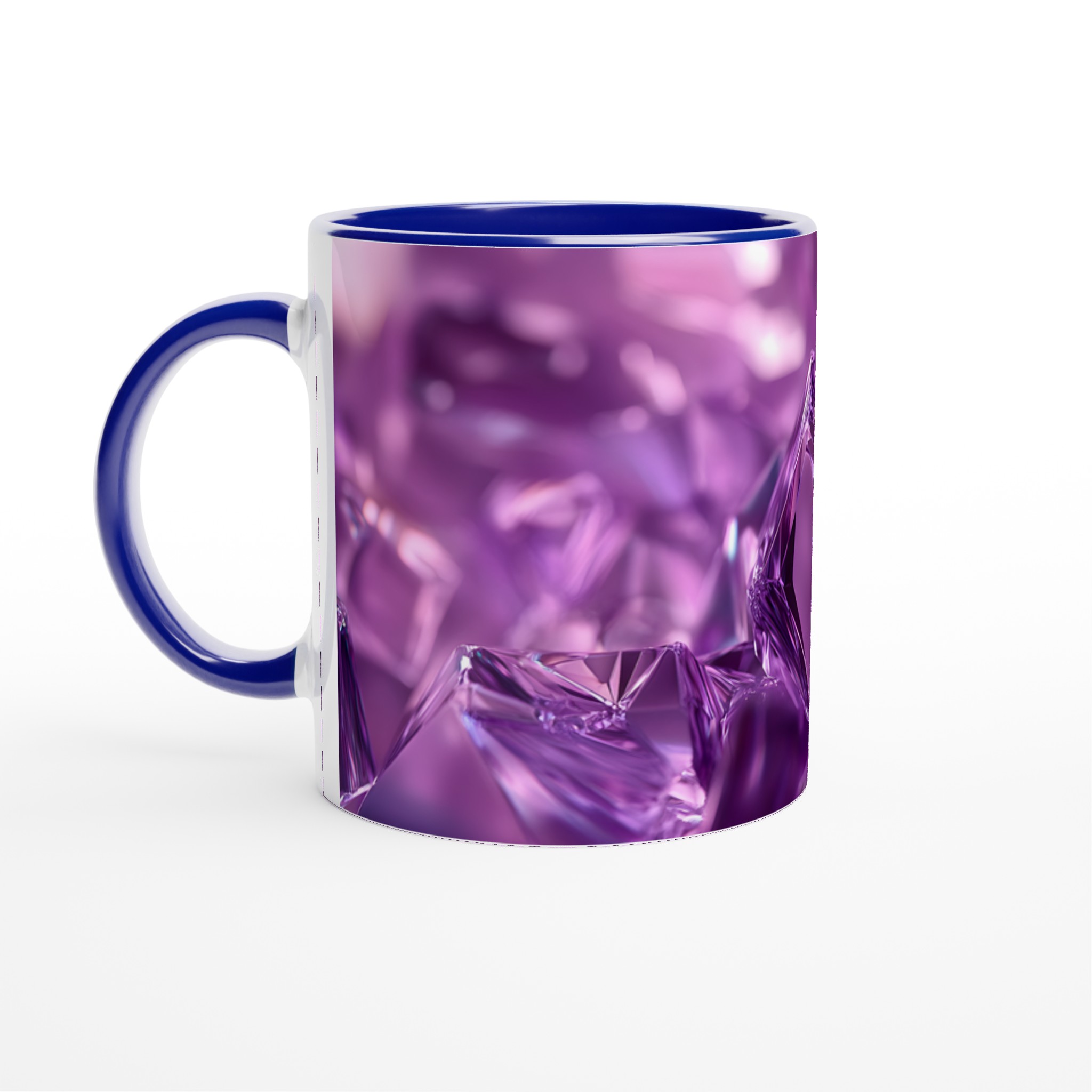 Lyxig 11oz Keramikmugg – Strålande Lila Facetterad Design, Välj din Favoritfärg 2 1b4feb4c-0448-4e4e-9f95-0e04feee15e1