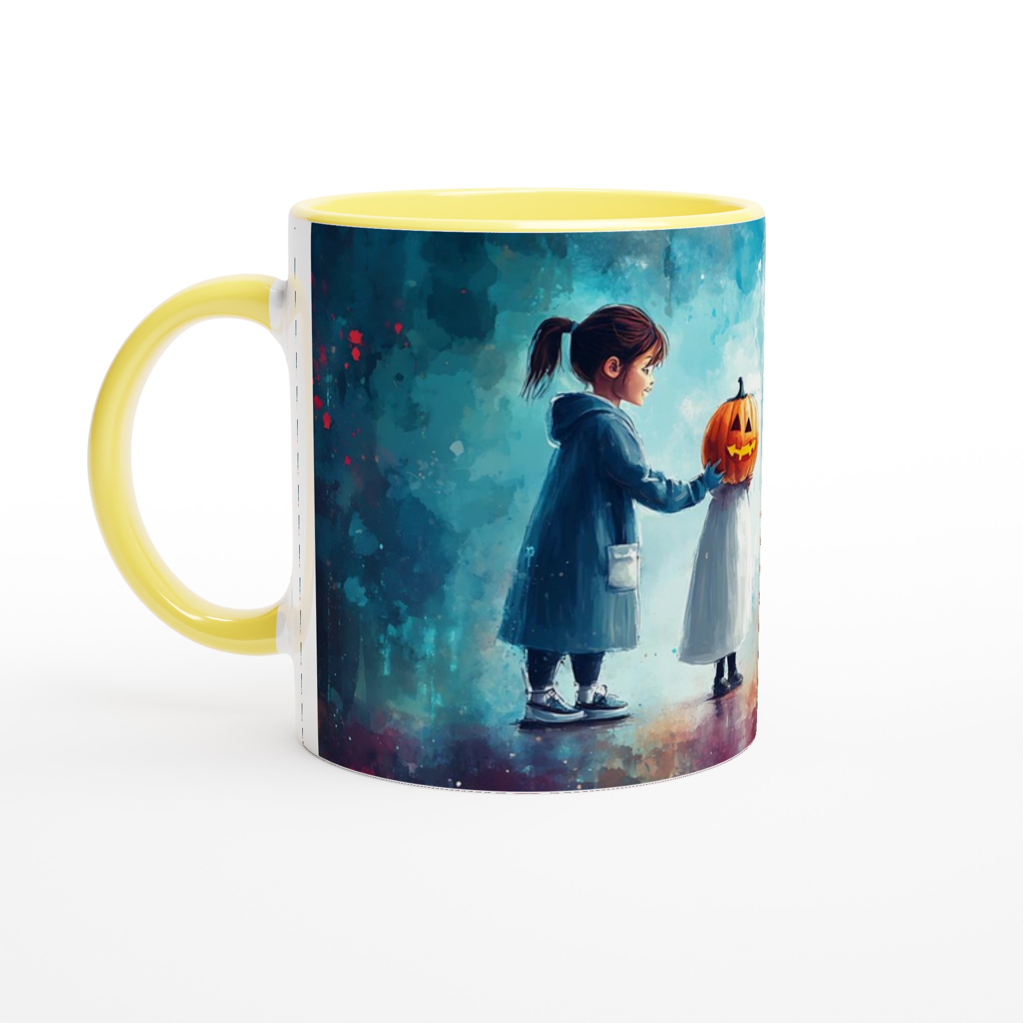 Magisk Halloween-mugg: Barn & Ljuslyktor – 11oz keramik för mysiga stunder 3 1ba5cf70-5c06-4552-aa03-ef4b1cfa7b08