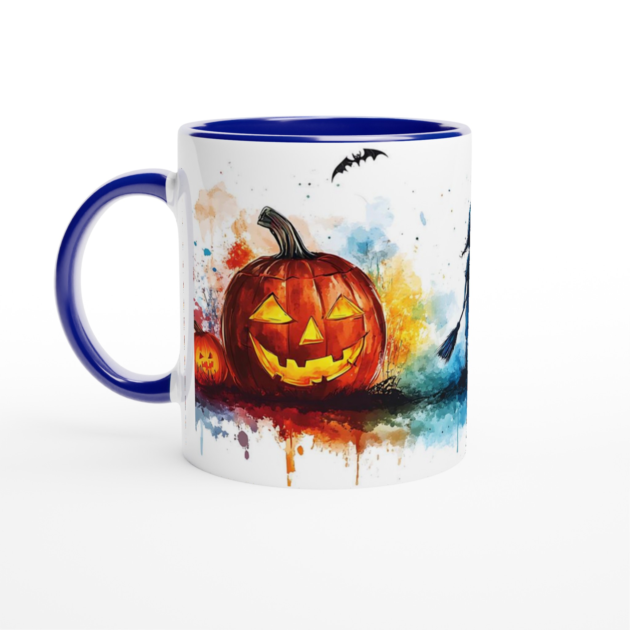 Spöklik Halloween Akvarell Mugg - Skrämmande Charm & Livfull Design, Välj din Favoritfärg! 2 1bc018f9-dd0c-4000-9136-ed975bb8a114
