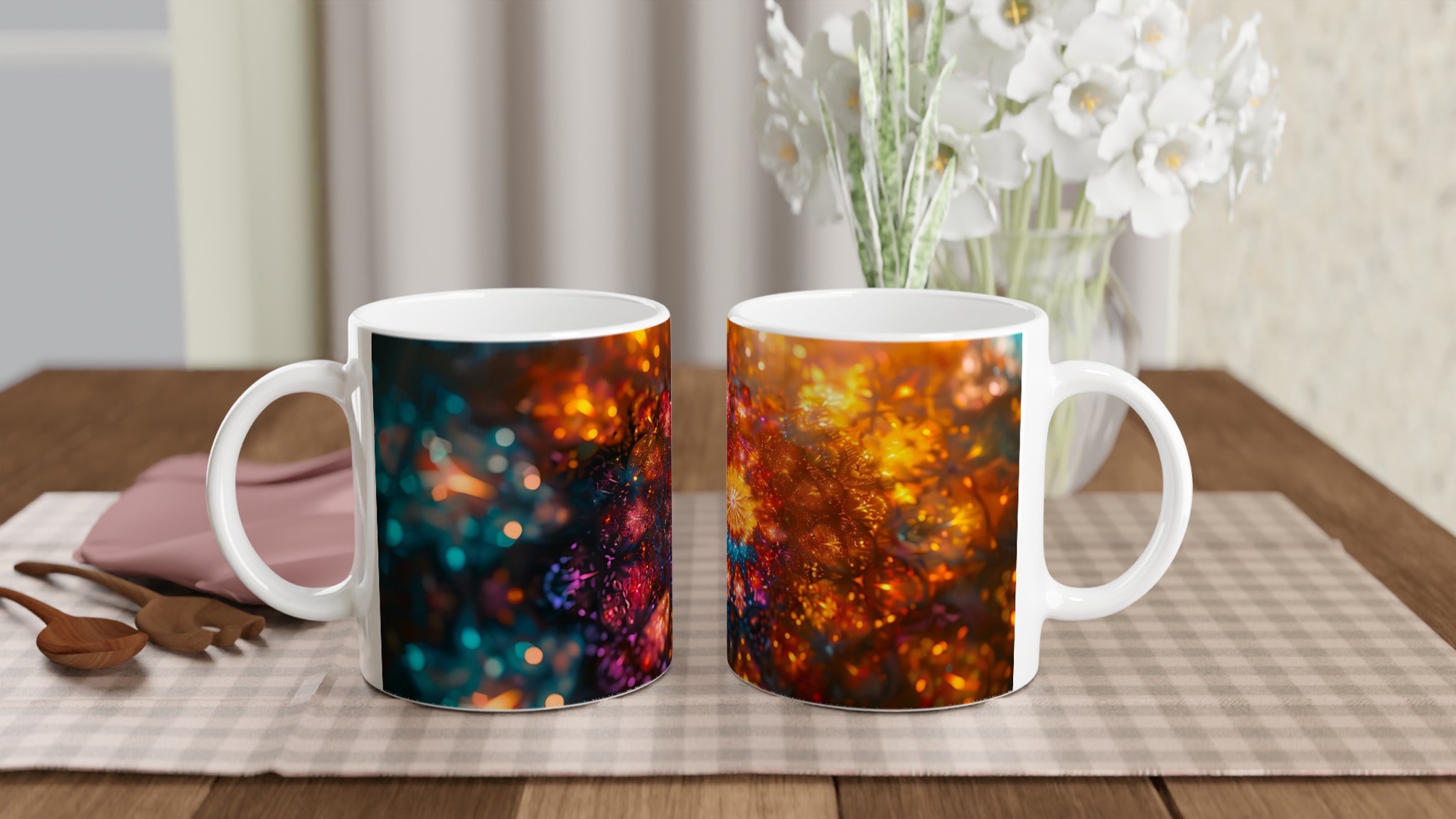 Kosmisk Dans 11oz Keramikmugg – Strålande Mandala Design i Din Valda Färg! 10 1bfc252c-1291-4b67-a9c4-f57f0d1b4846