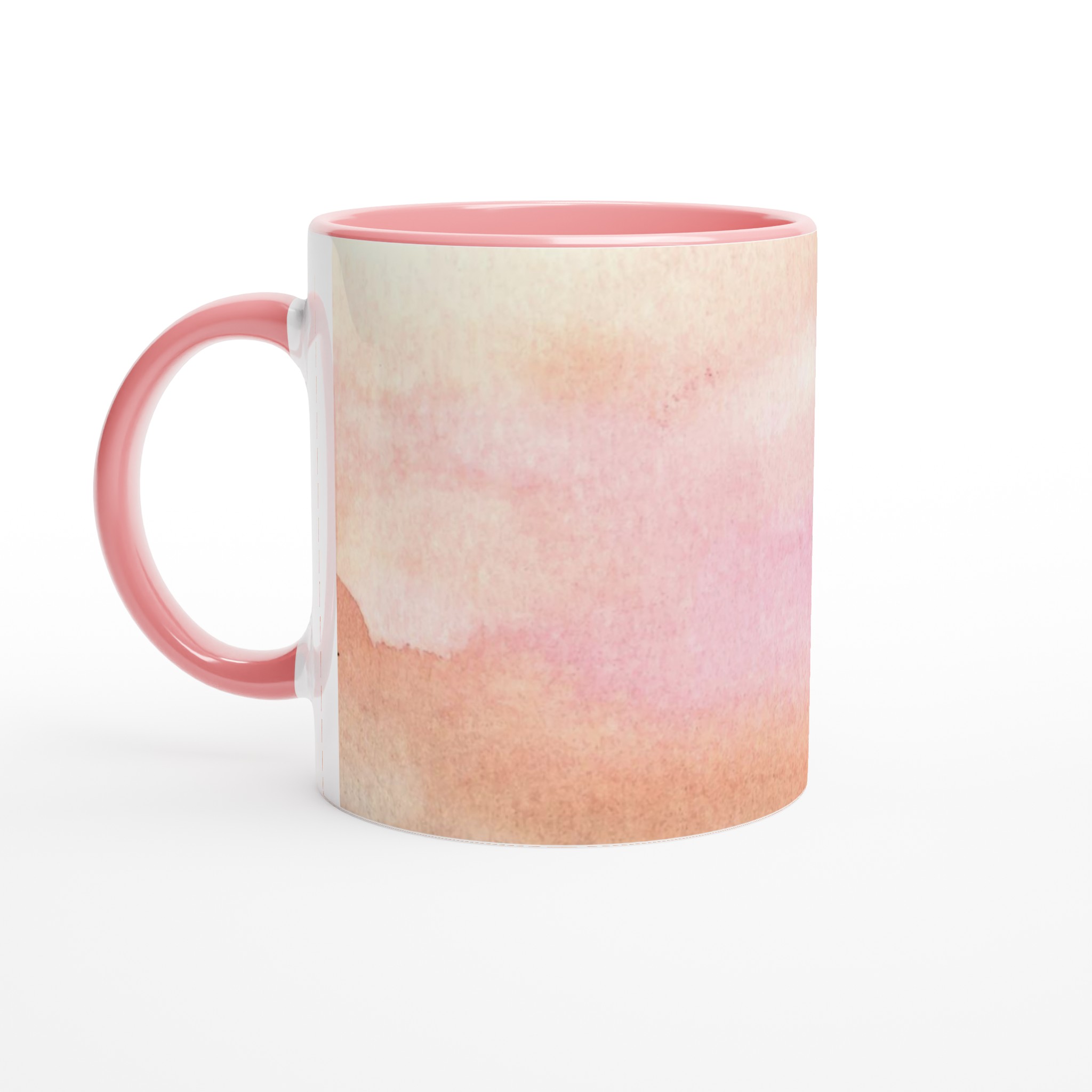 Vit 11oz keramisk mugg med mjuka akvarelltoner – välj din färg från 7 eleganta keramiknyanser 6 1c1d5f70-cc21-40c8-96db-8c28794a0db5