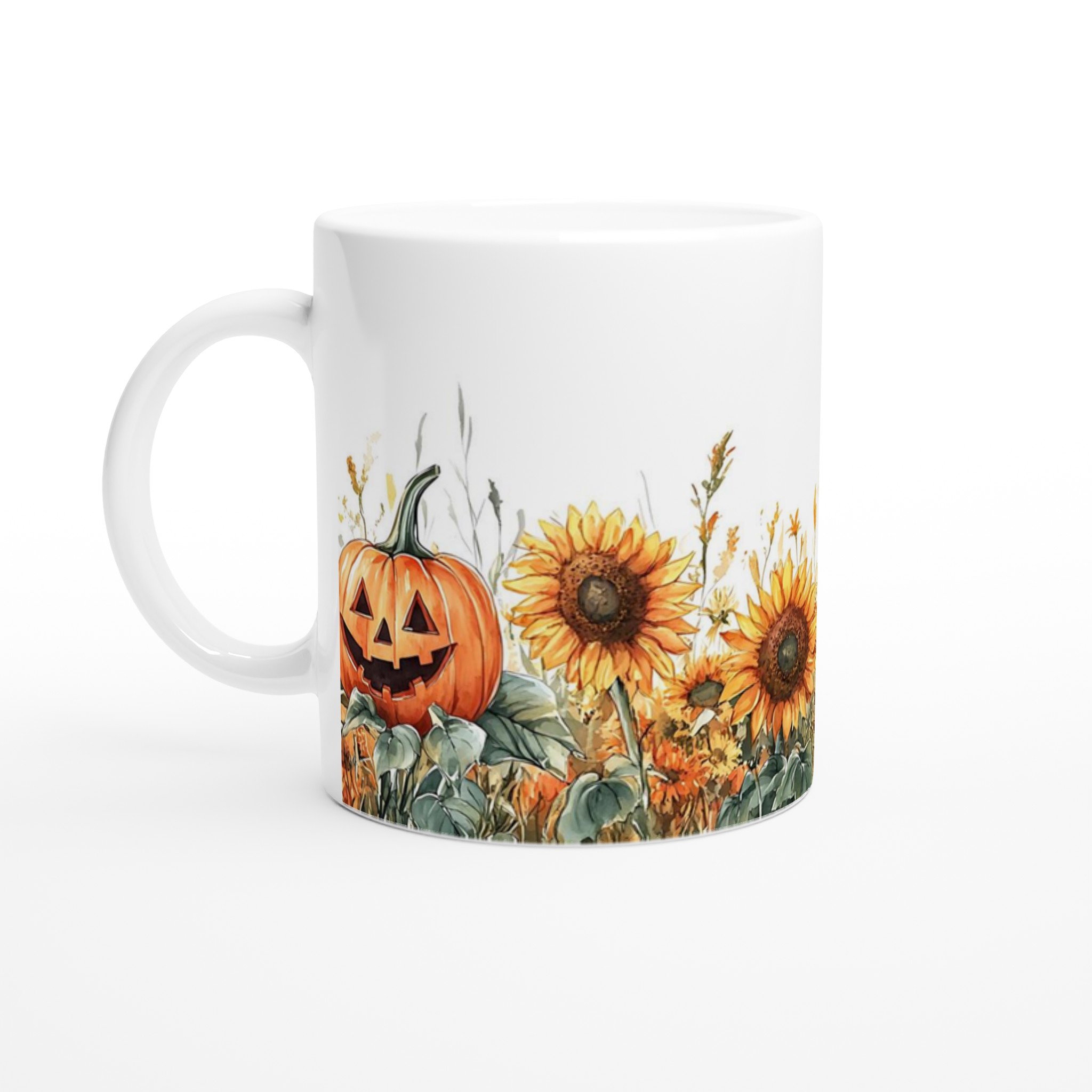 Magisk Halloween Mugg: Pumpor & Solrosor i Akvarell – Välj bland 7 Färgstarka Keramikmuggar! 1 1c46547e-89c9-4de5-b22d-a3d3af369f7c