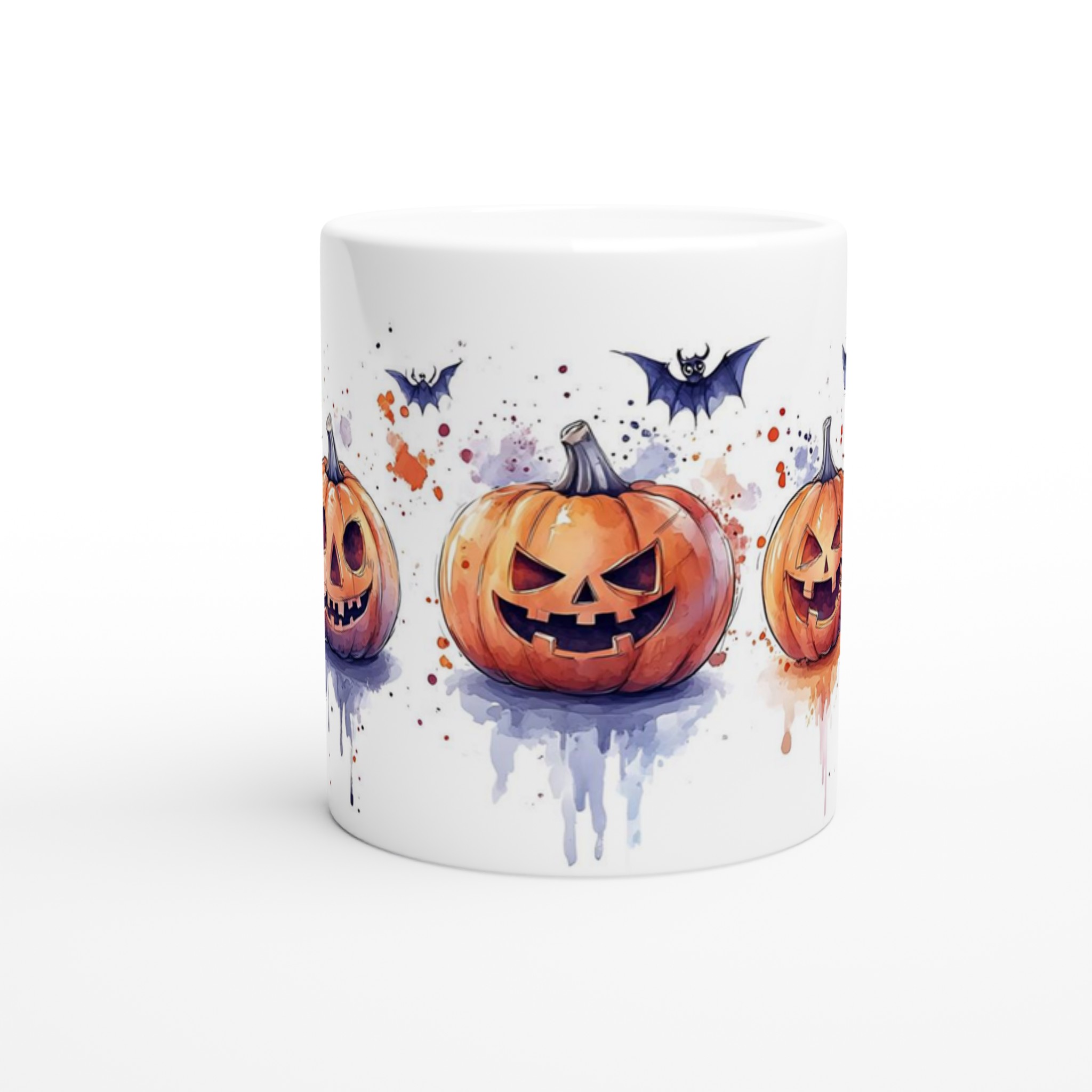 Halloween Spirit 11oz Keramisk Mugg med Pumpor och Fladdermöss – Välj Din Färgstarka Favorit 8 1c65600e-7242-4a29-9284-c3a5d77bf514