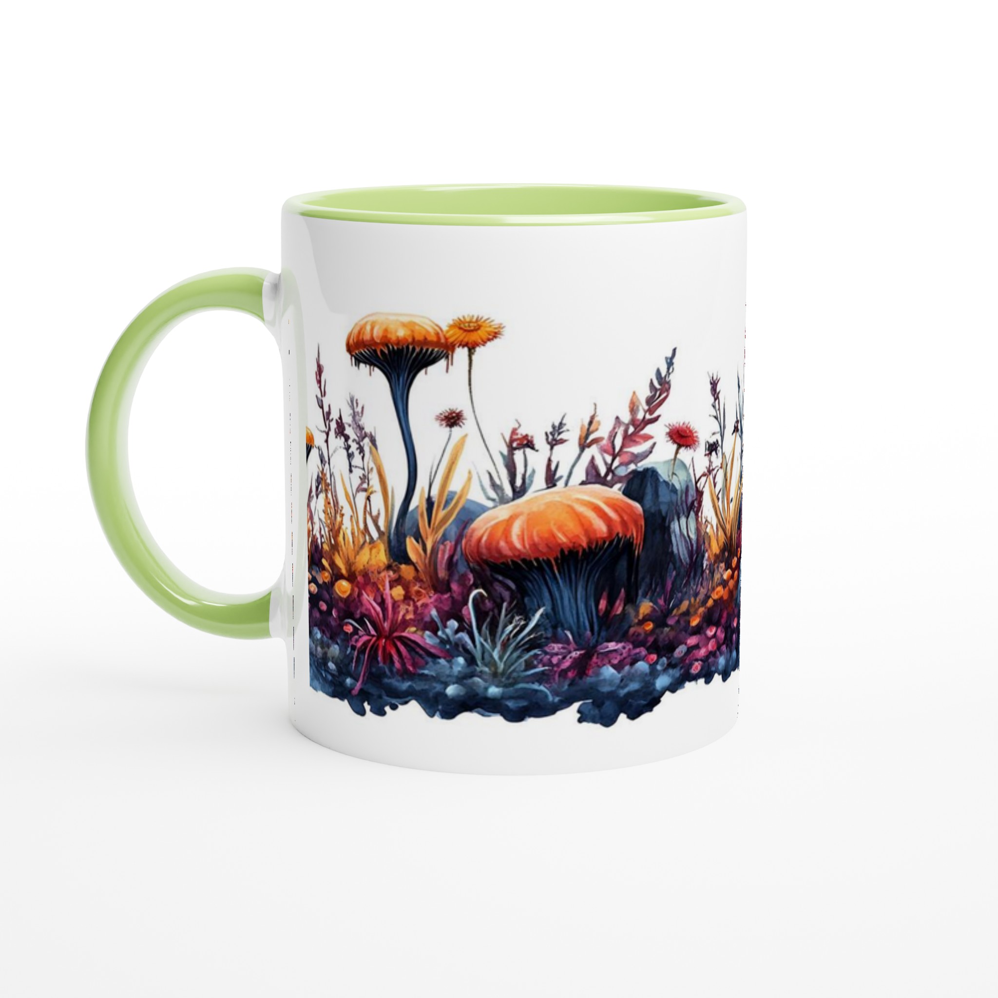 Mörk Fantasy Skog Keramikmugg - 11oz, Välj mellan 7 levande färger för din unika stil 7 1cb8dc75-b93f-4fb6-be94-f58f43e9b951
