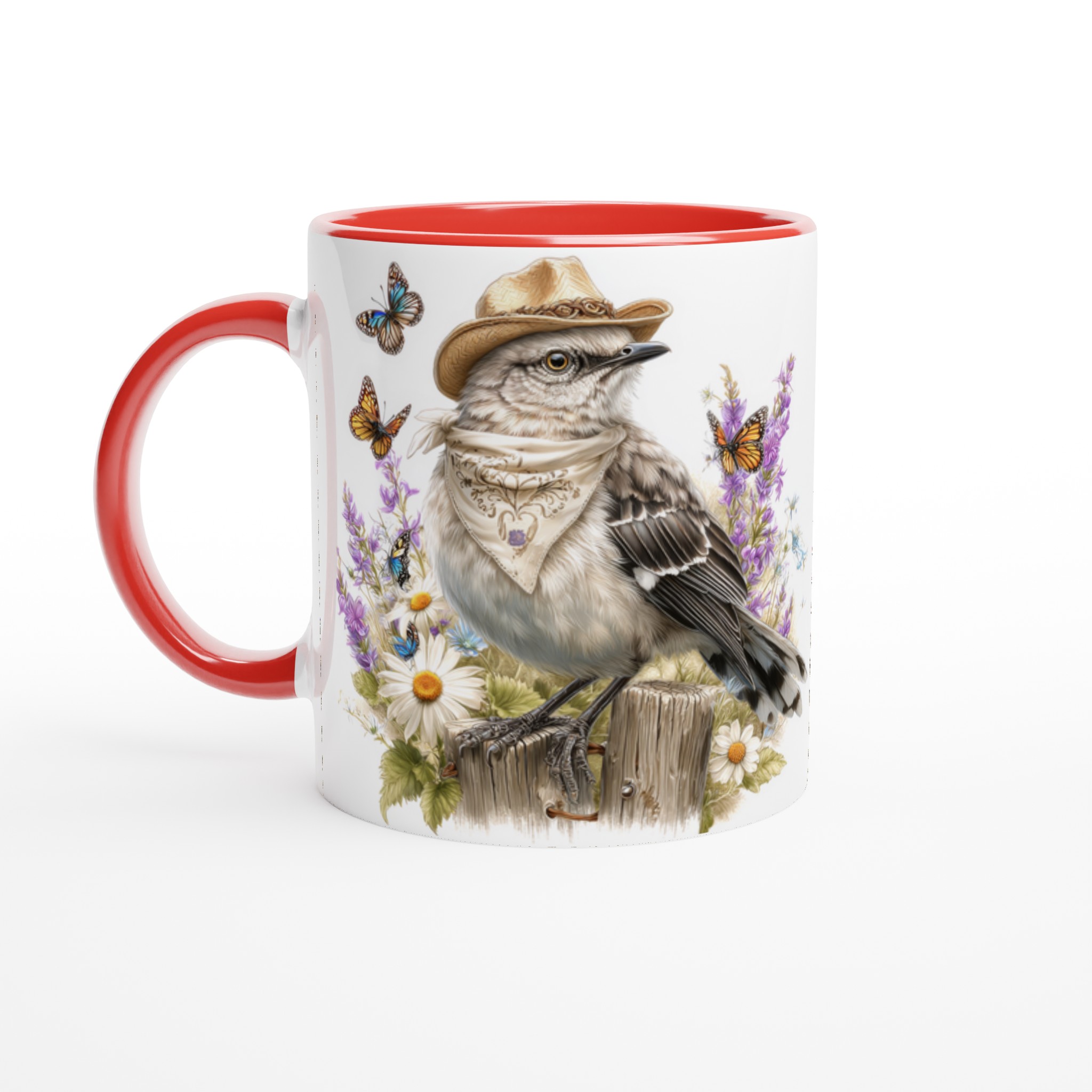 Vilda Västern-Fågel Keramikmugg – Rustik Charm med Naturinspirerad Design i Sju Färger 5 1ce30183-9f2b-4c24-8b28-4b5df2c408ac