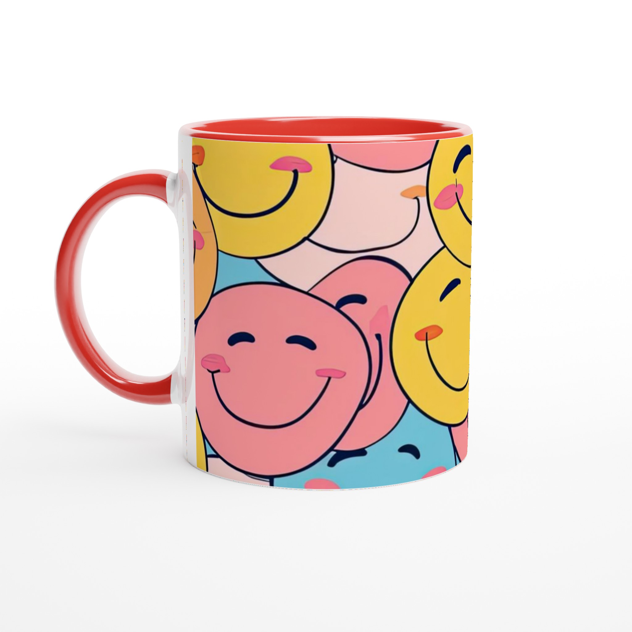 Glad Pastel Smiley Mugg – Personlig Keramikmugg för Varje Leende, i Sju Sprudlande Färger 5 1ce3176e-a453-44b6-a6cb-847e5f3f7f6d