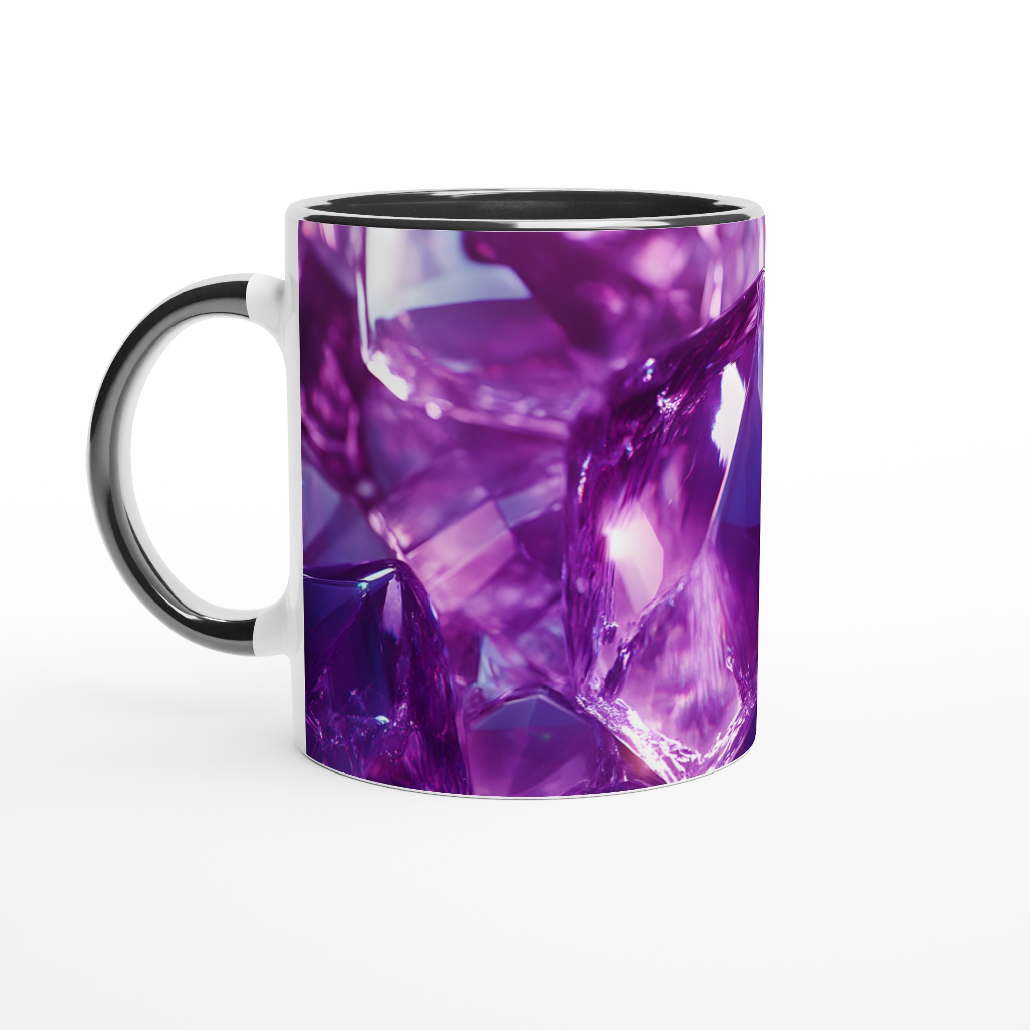 Ametistglans: 11oz Keramisk Mugg i Valfri Ädelstensfärg 4 1d0f154c-1a55-4c6e-9f32-49a468436a06