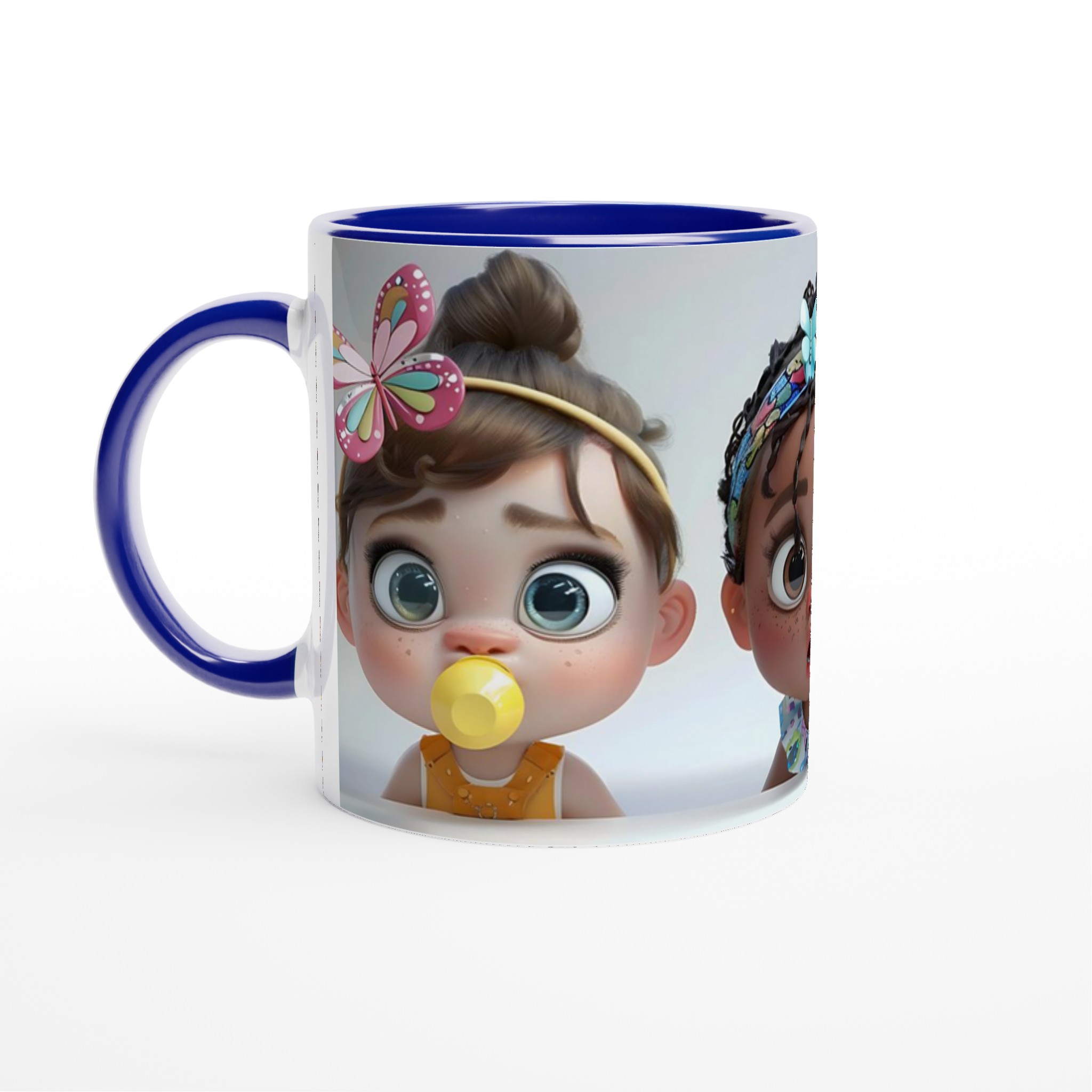 Söta Babyvänner 11oz Keramisk Mugg – Lekfull Design i Flera Färger för Din Favoritdryck 2 1d13d64f-2299-4830-9f04-f3f315f4392f