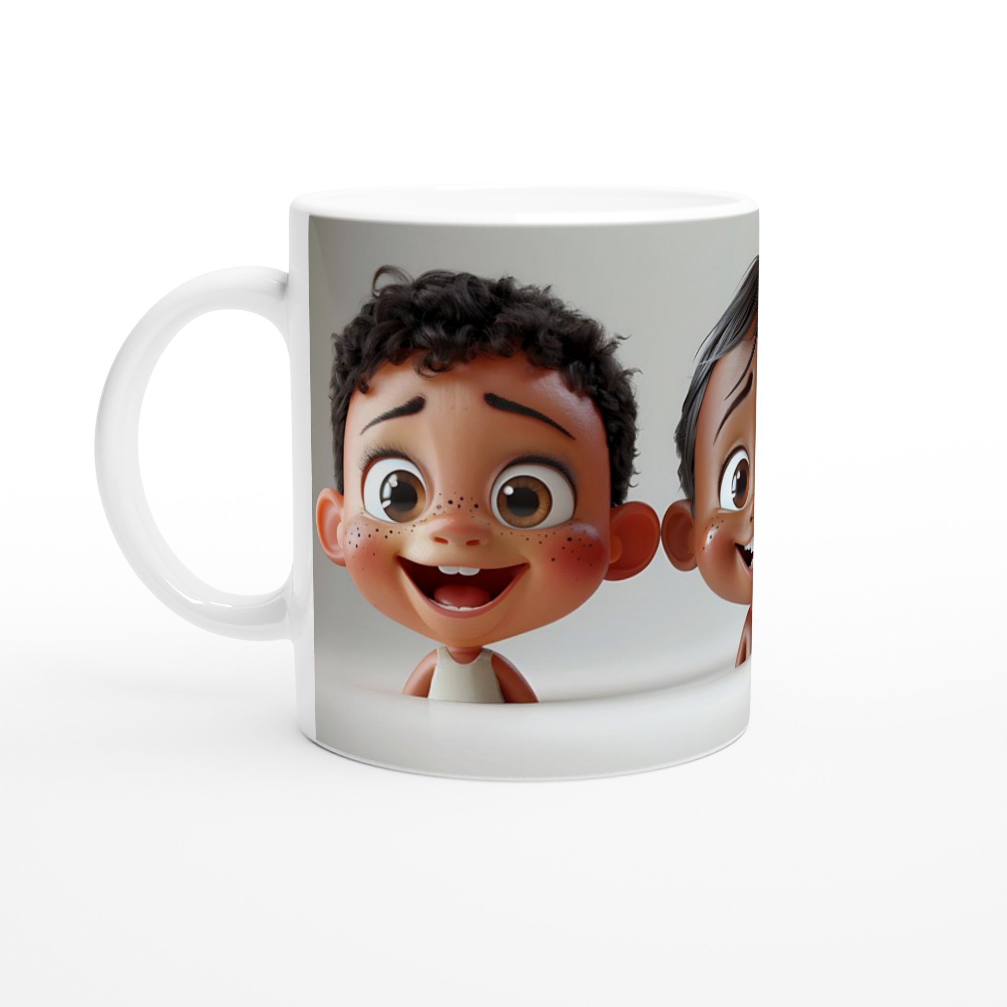 Glad Barngrupp 11oz Keramisk Mugg – Personlig design i ditt val av färg 1 1d17022a-2e7b-4376-b256-abceb8936a9c