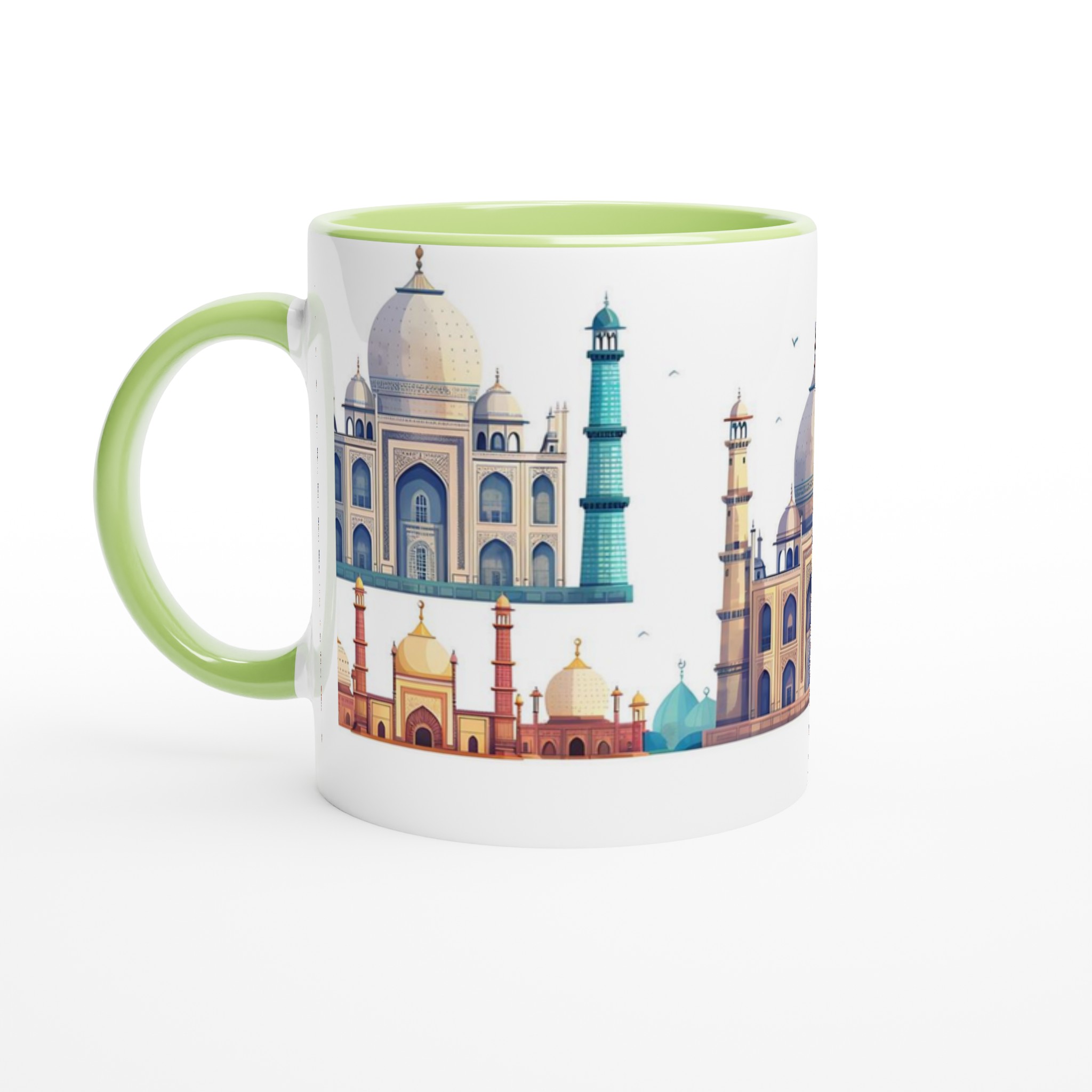 Historiska Tempel 11oz Keramisk Mugg - Välj bland 7 Färgstarka Nyanser 7 1d54b58a-bd16-4eea-b739-453a64b42206