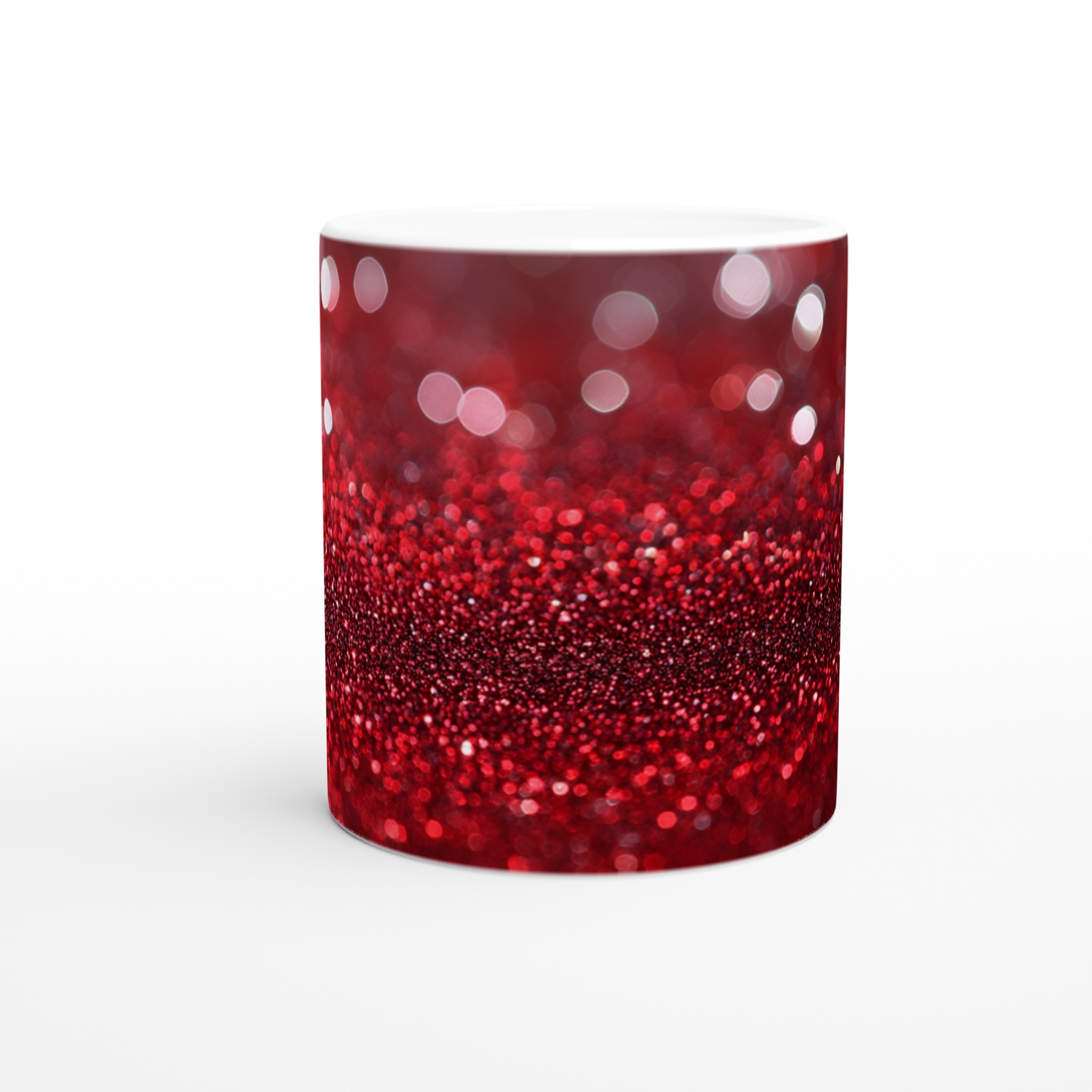 Glittrande Keramikmugg i 11oz – Strålande Red Glitter Design i Flera Färger 8 1d5dcbfc-65e1-41b2-816c-fa5b3924888e
