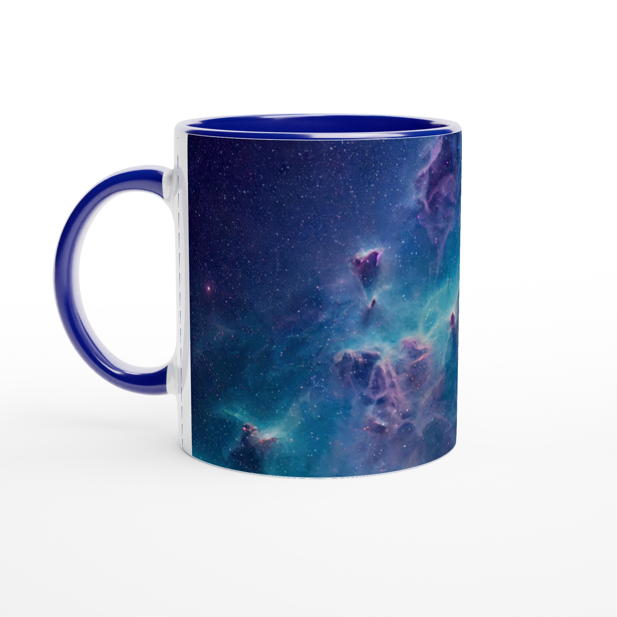 Vit 11oz keramisk mugg med stjärnhimmel - välj bland sju levande keramfärger 2 1d7c40af-537c-4b4b-b72a-15b56f9a0022