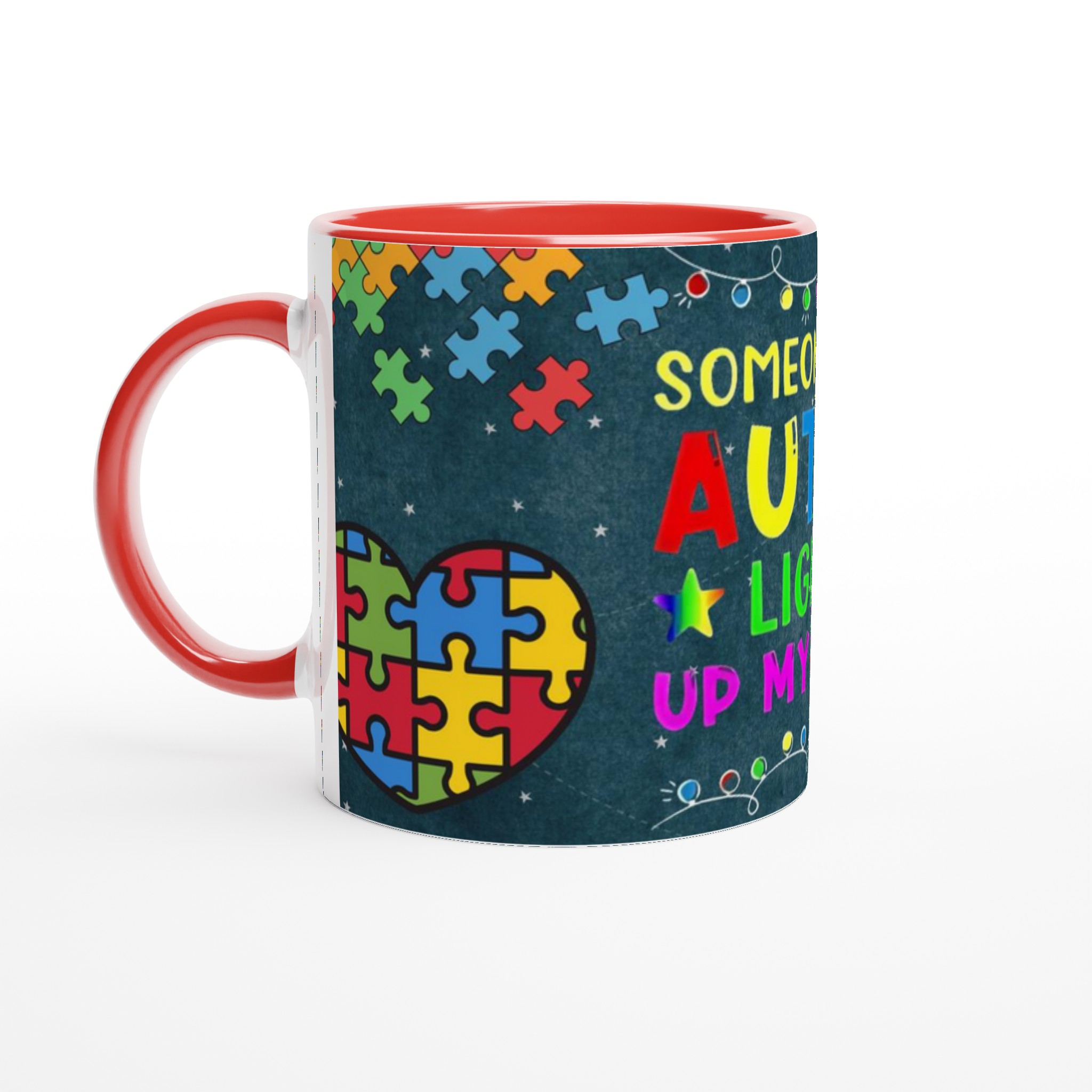 Ceramic Mug 11oz with Colorful Autism Puzzle Heart Design in Your Choice of Seven Vibrant Colors 5 1df00953-a4ab-4f17-9265-5ebb1224996b