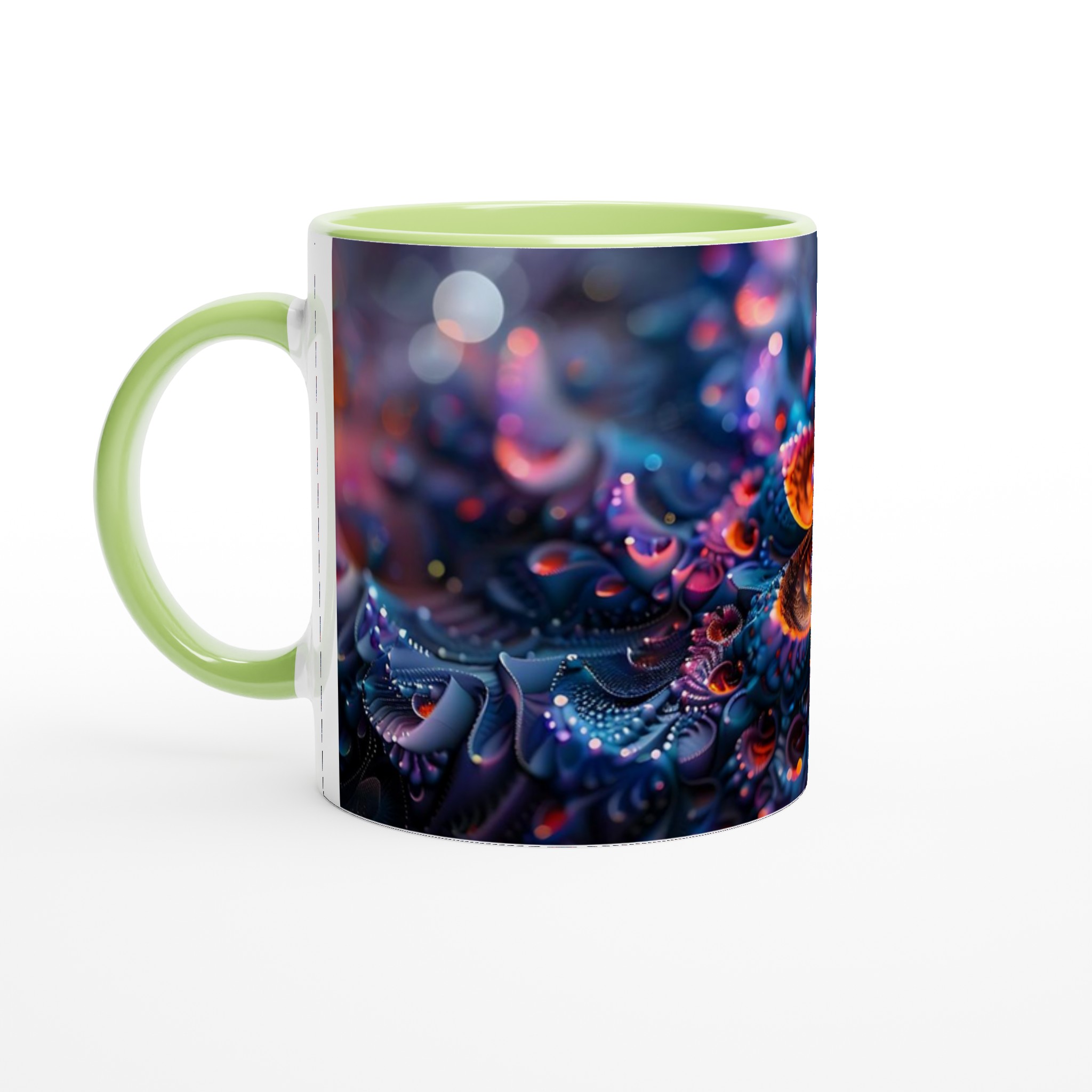 Kosmisk Blomster Keramikmugg - 11oz Magisk Design i Flera Färger 7 1e2c81ed-c4bd-4702-ae12-ae2b88d959d9