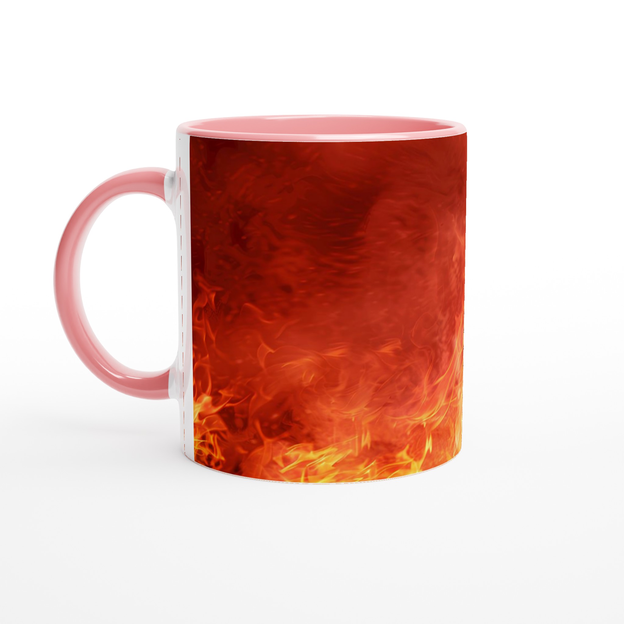 Fotboll i Eld och Lågor 11oz Keramisk Mugg – Matcha Din Passion med Valbar Färg! 6 1e34c3a1-6076-417a-bcb7-0b4206d04858