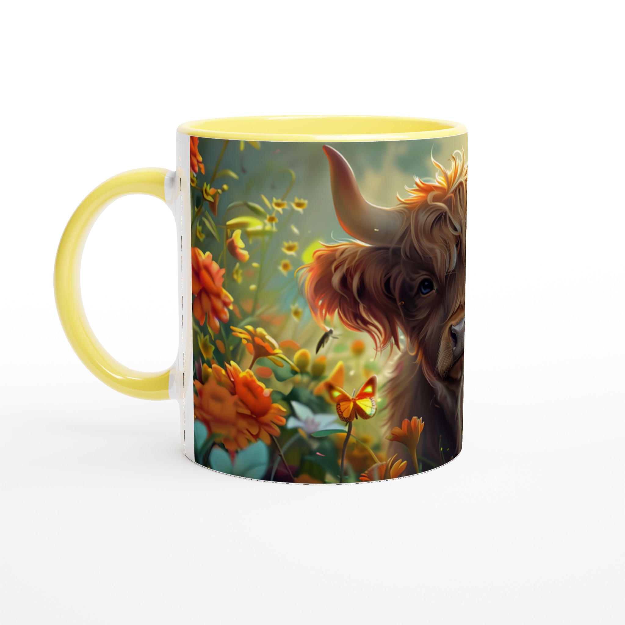 Charmig Highland Ko Mugg – Livfull Design på 11oz Keramik, Välj Din Färg! 3 1e703d2d-b988-4a62-aed3-2e6edc94cf5f