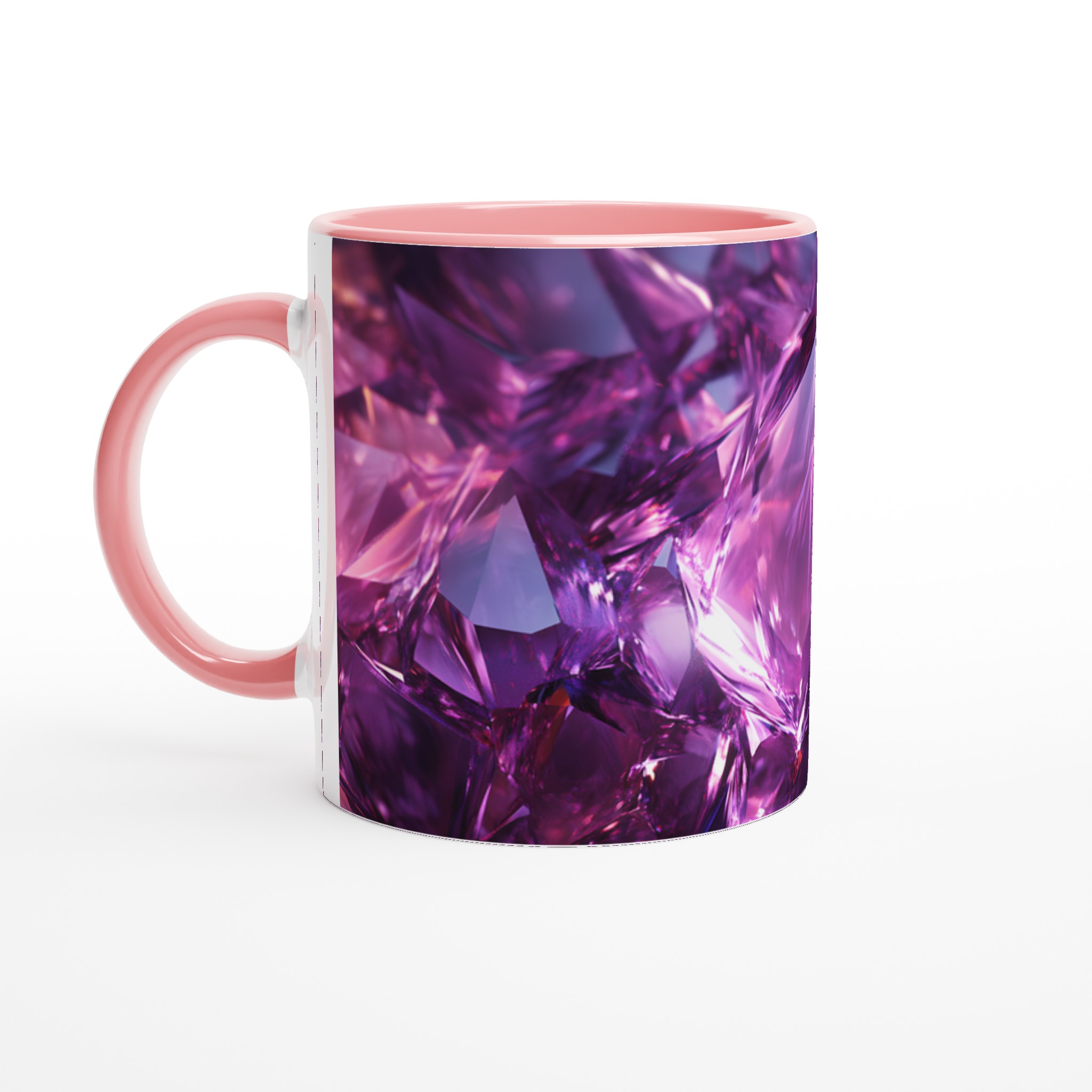 Ametistglans Keramikmugg - 11oz i Valfri Färg - För Kaffe, Te & Varm Choklad 6 1e8bac6e-3185-4513-8449-2ee86e145ef3