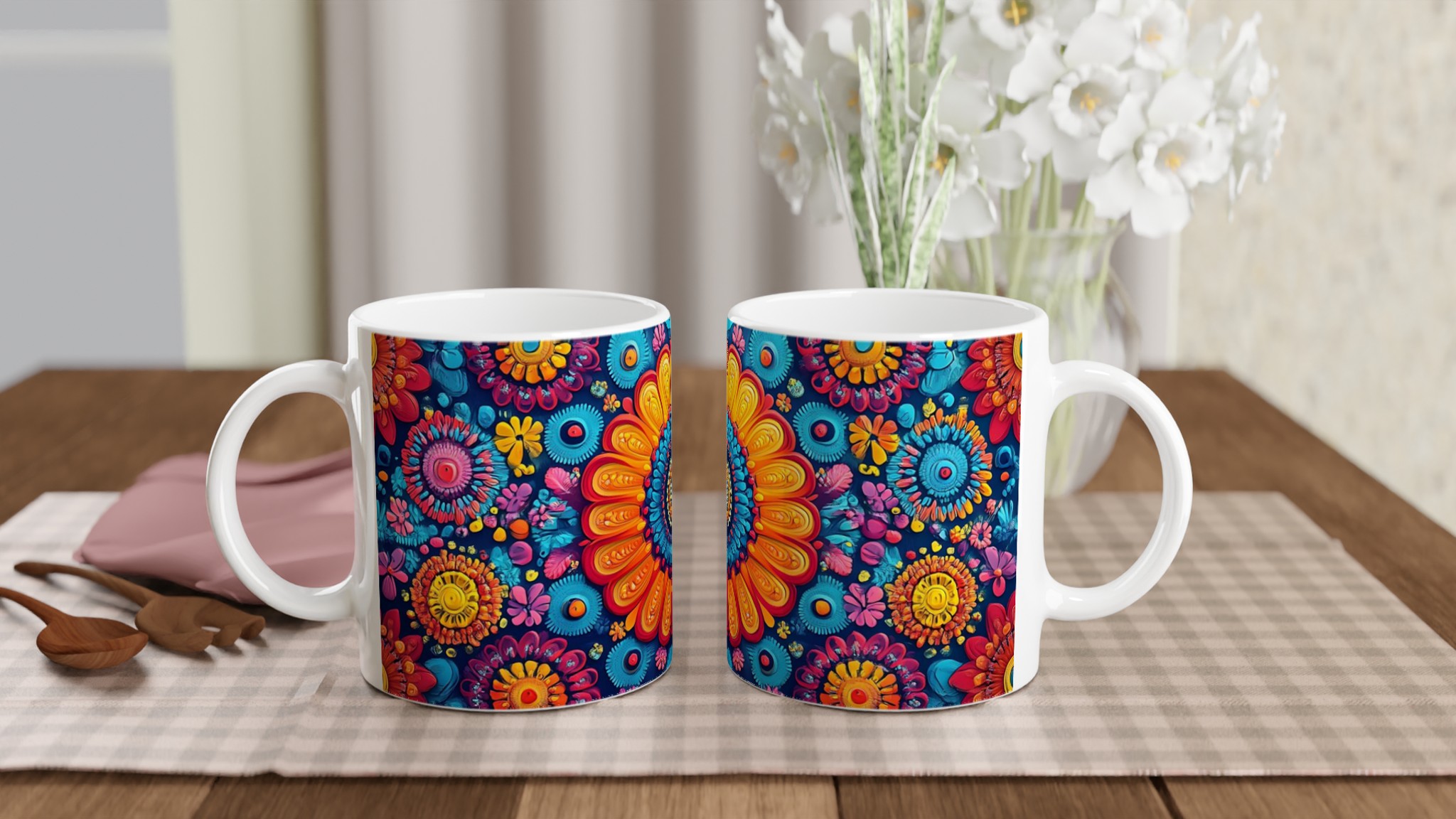 Mexican Fiesta Floral Mugg – Livfulla färger för din vardag 10 1e93391b-8c8f-4b1f-b3b7-80d30d35e152