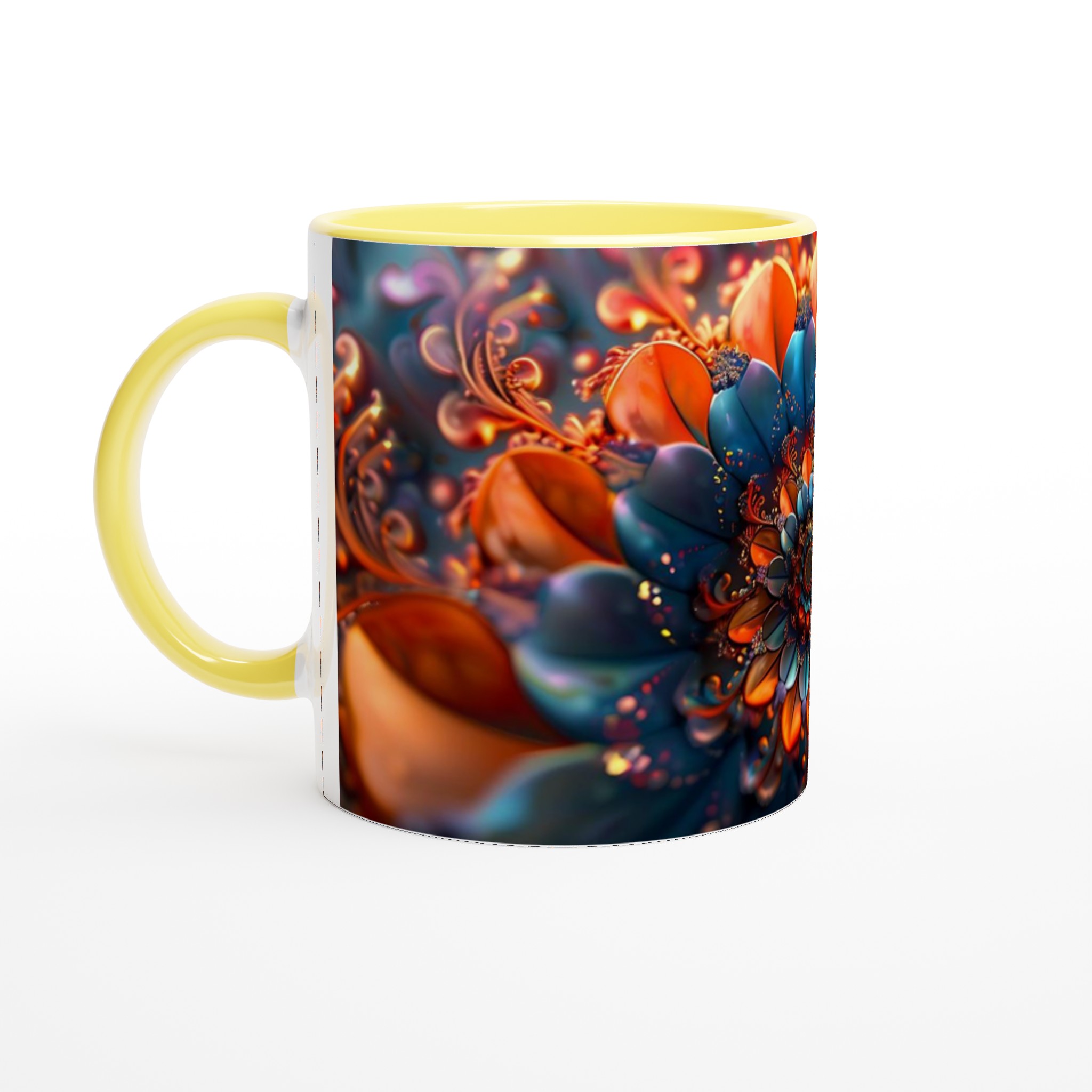 Abstrakt Mandala Konst 11oz Keramisk Mugg – Levande Färger för Din Vardagslyx 3 1f0c895a-6025-489d-b2b4-eec6b8e11c05