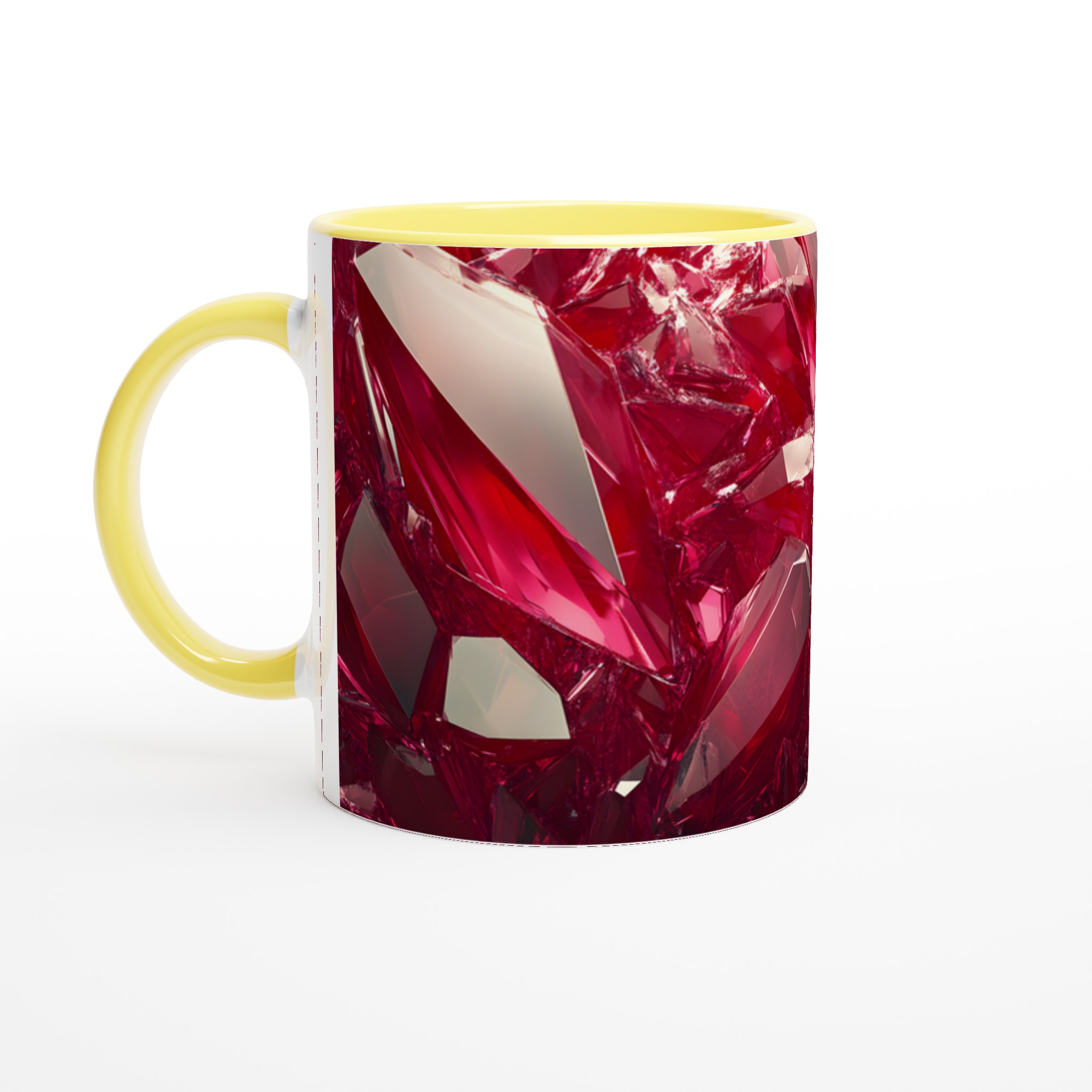 Rubinröd Kristallmugg – 11oz Keramikmugg för kaffe, te eller varm choklad – Välj din favoritfärg! 3 1f2f227a-8bd0-4290-ad75-a1074fce2eee