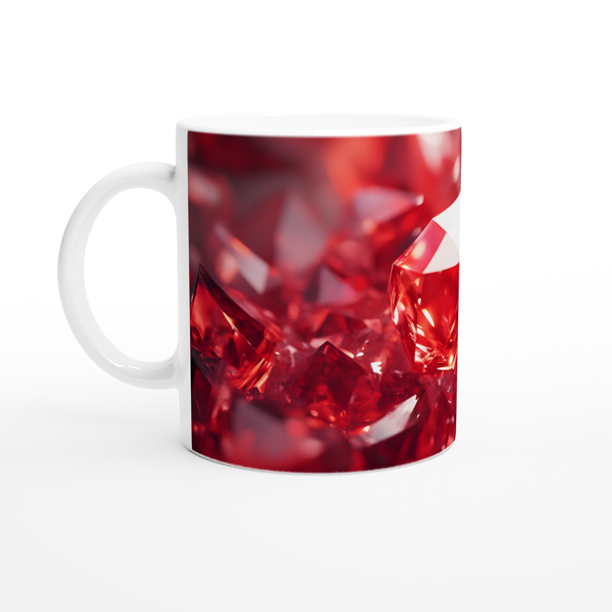 Rubinröd Glamour Mugg: 11oz Keramikmugg i ditt val av sju strålande färger 1 1fd94ba2-afe0-4df5-8c01-d85845fc5672