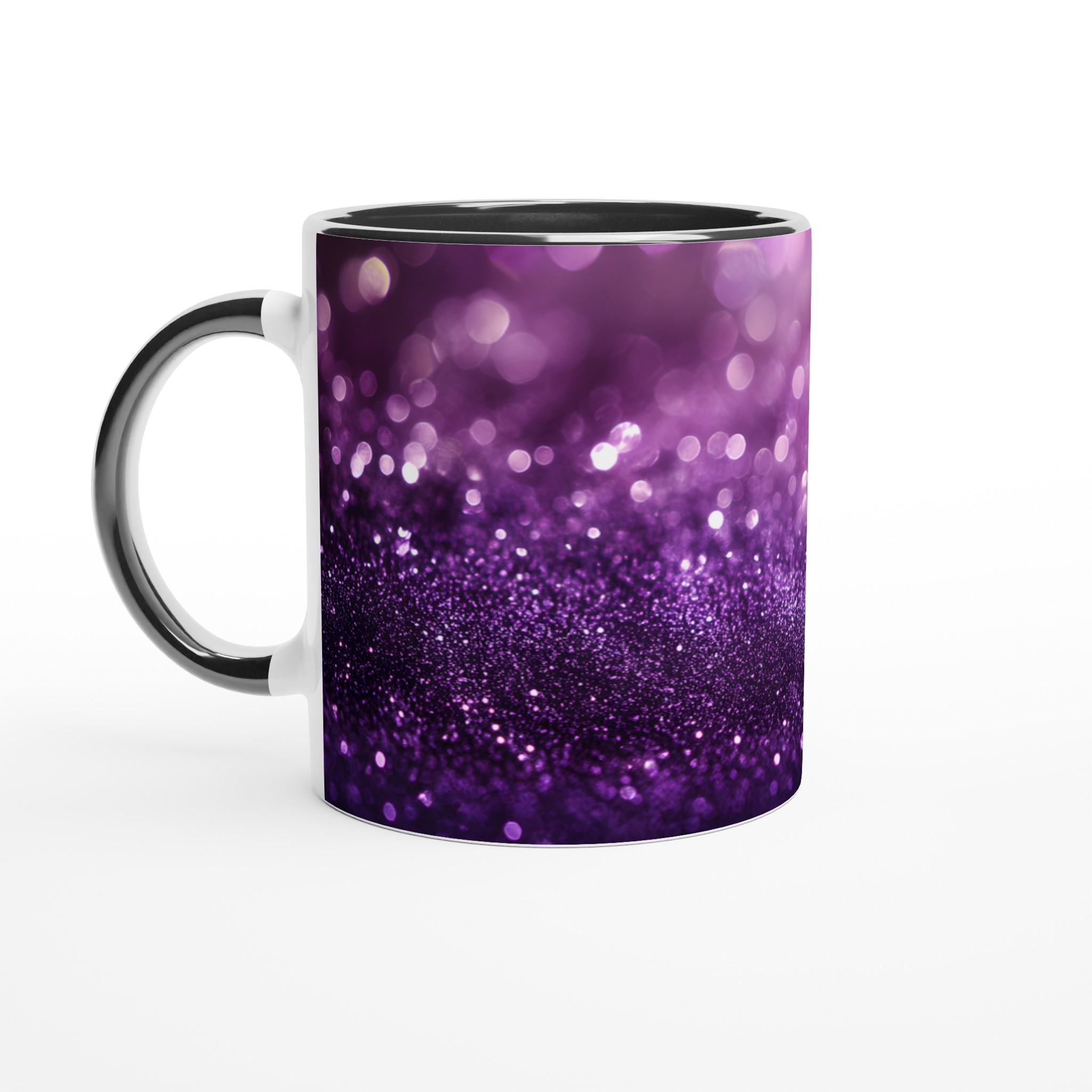 Glittrande Lila Keramikmugg – 11oz kaffemugg för en touch av glamour 4 201df654-59ed-445b-9a3d-dfadb91d7e32