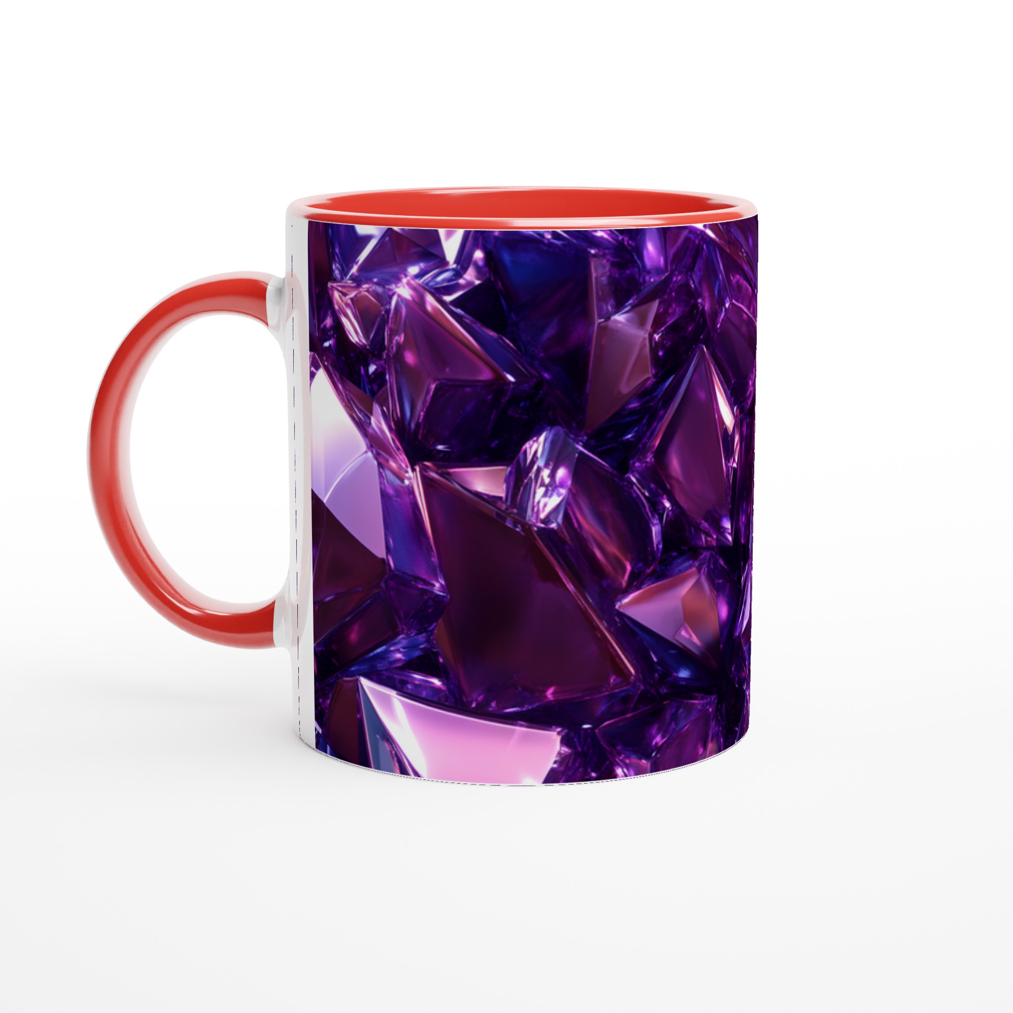 Lyxig ametistmönstrad 11oz keramikmugg – Perfekt för kaffe & te i din favoritfärg! 5 2031b191-468f-4bcb-8b5e-5064f46f5949