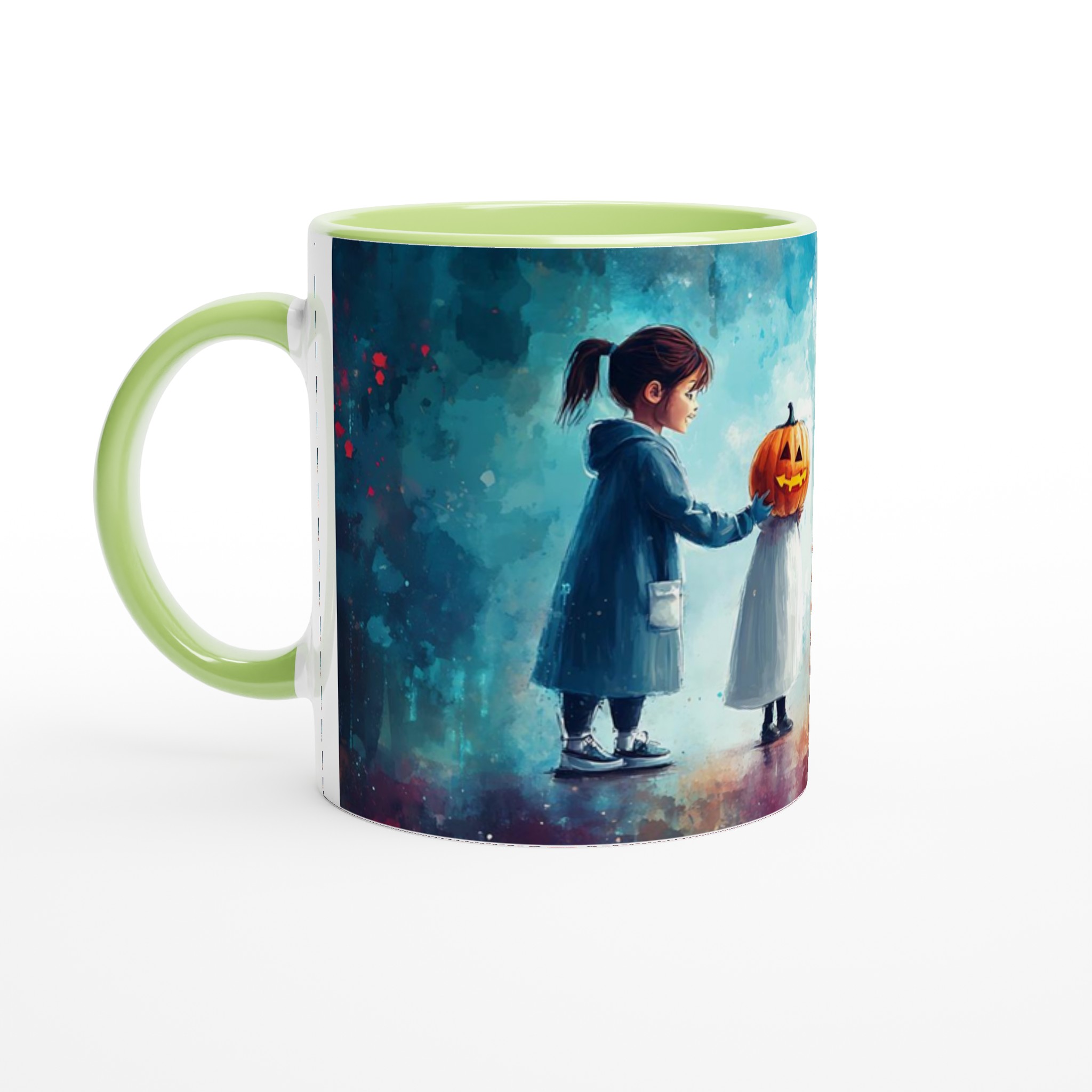 Magisk Halloween-mugg: Barn & Ljuslyktor – 11oz keramik för mysiga stunder 7 20426dc4-fa96-4214-a15e-5d5aa5a9f1e2