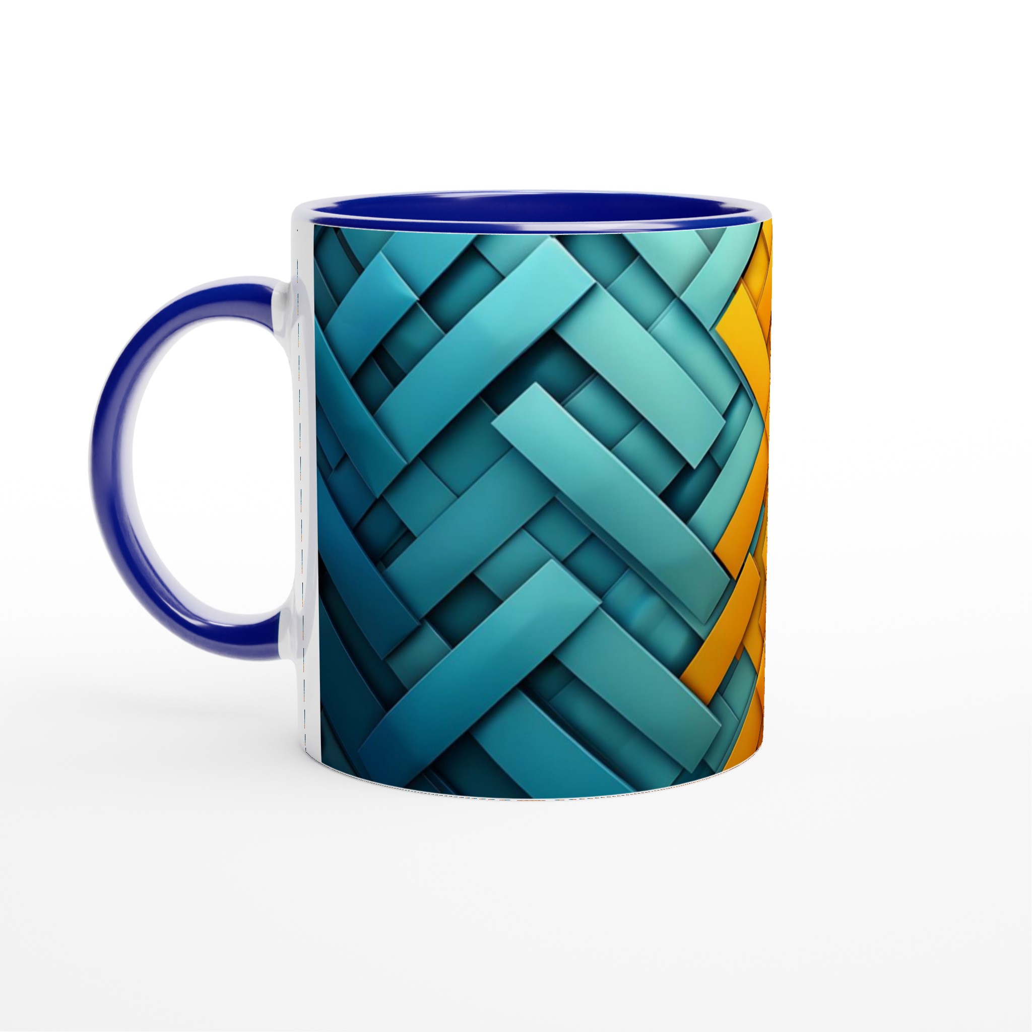 Abstrakt Mosaik Keramikmugg - 11oz Hållbar Design för Färgglada Stunder 2 204400fa-156d-4707-b364-4fbdd3ea1cc3