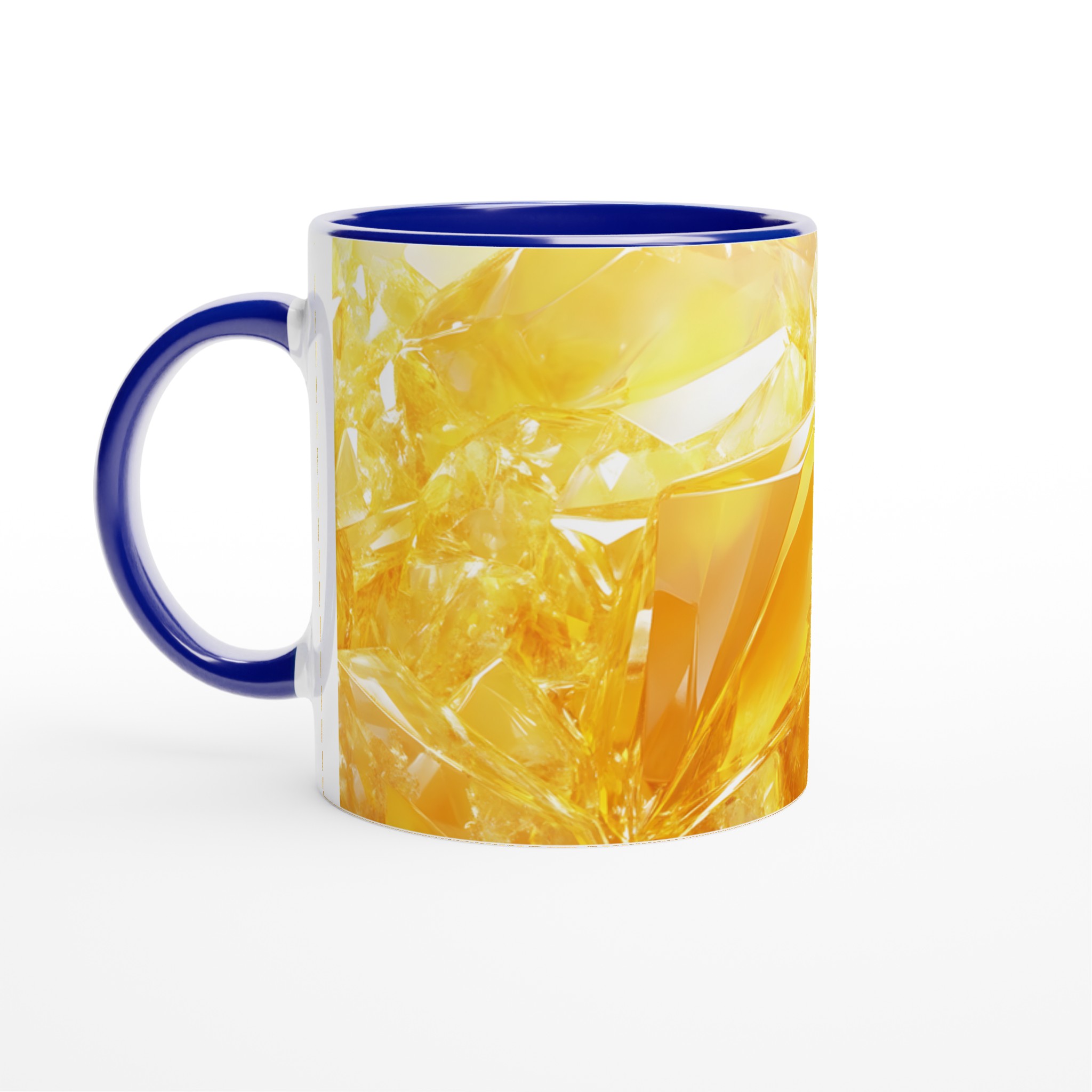 Guldgnistrande 11oz Keramikmugg – Din Kaffestund, Strålande i Gult eller Ditt Val av Färg! 2 205dbb49-bf3d-4ac8-8aa1-6324989e52e9