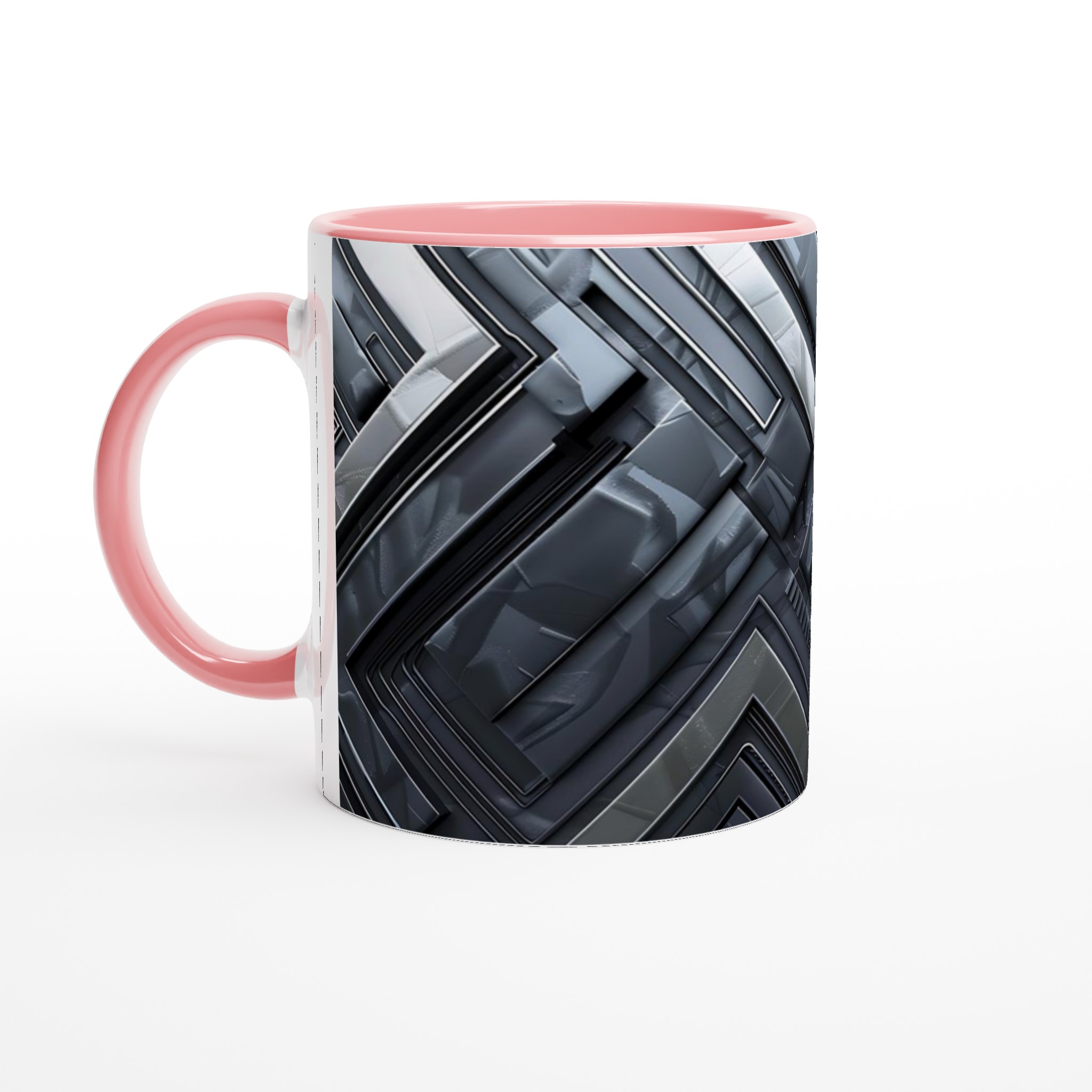 Abstrakt Cybertripp 11oz Keramikmugg - Futuristik Design i Valfri Färg 6 207dcaf6-1301-4a9a-bdac-d6459e5b2460